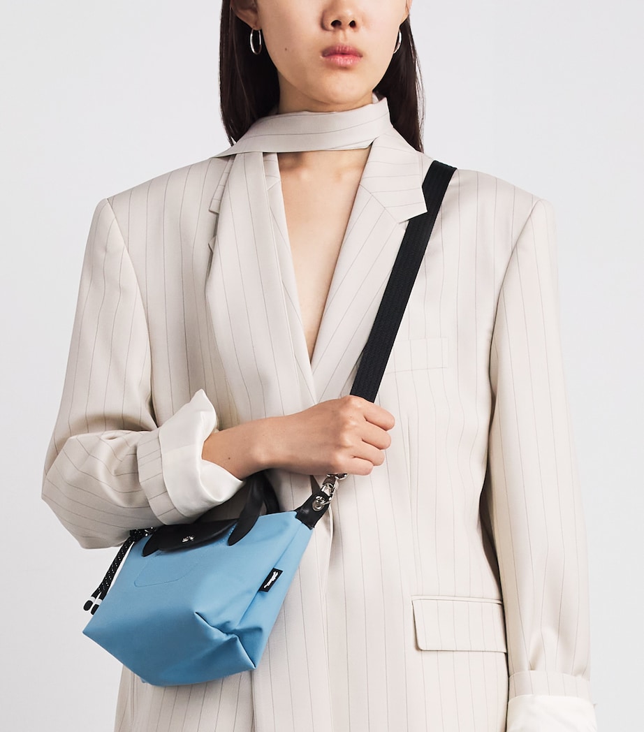 Longchamp LO XBDY BAG LE PLIAGE ENERGY SAM XS . Ciel Image 4