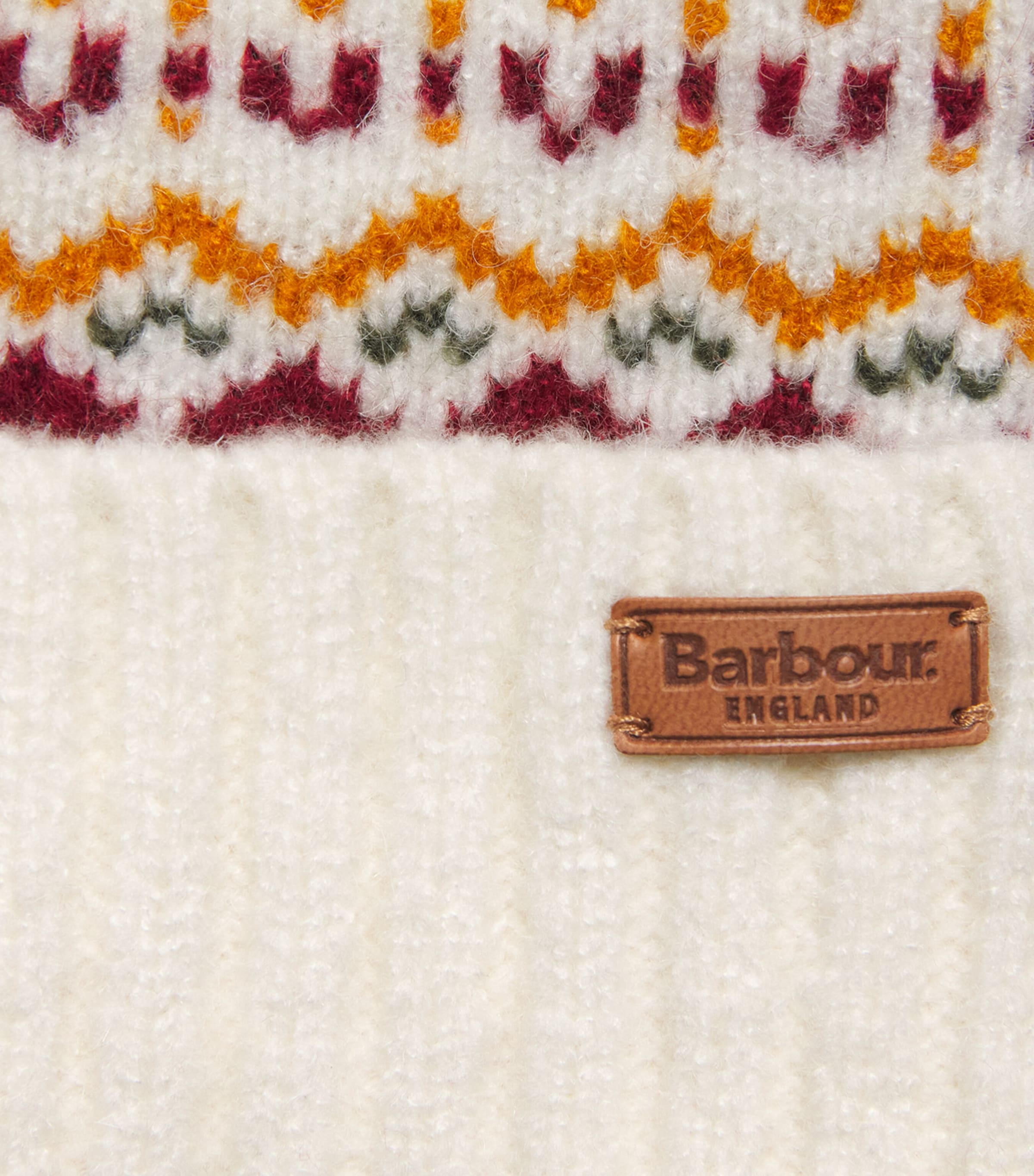 Fair Isle Kingsford Beanie CLOUD Image 3