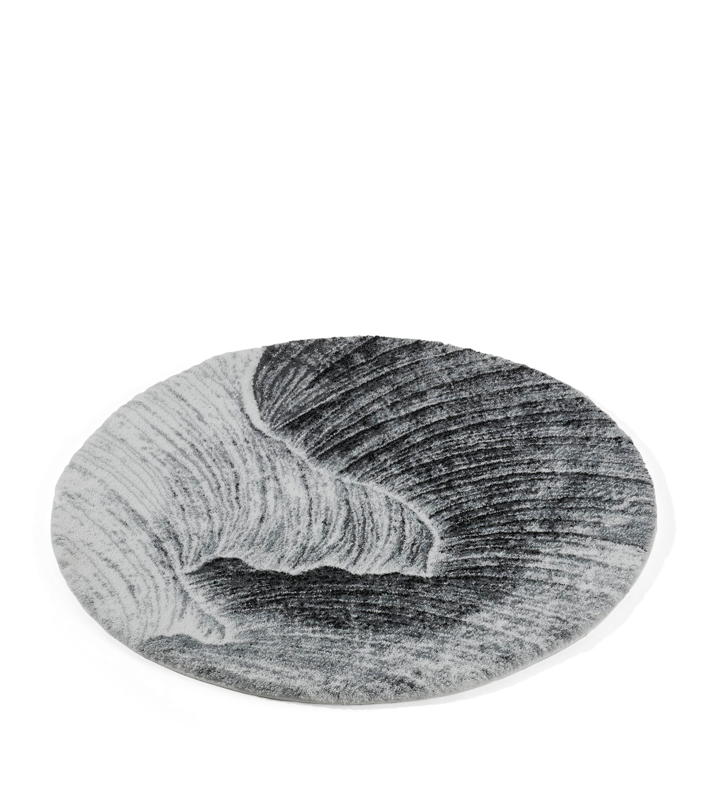 Abyss & Habidecor Yoji Bath Mat (90cm) Silver Image 3