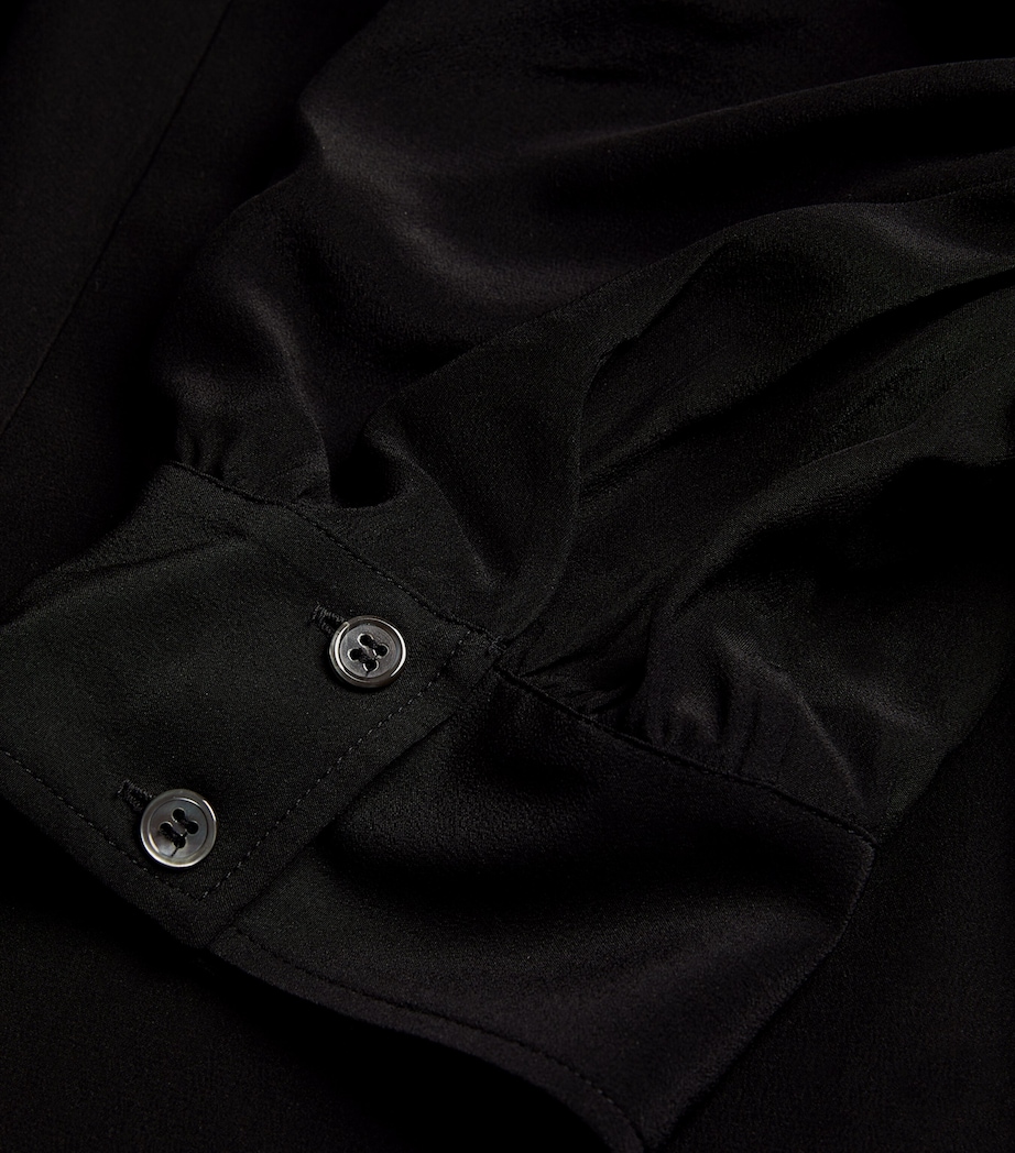 Silk Gillian Top NOIR Image 5