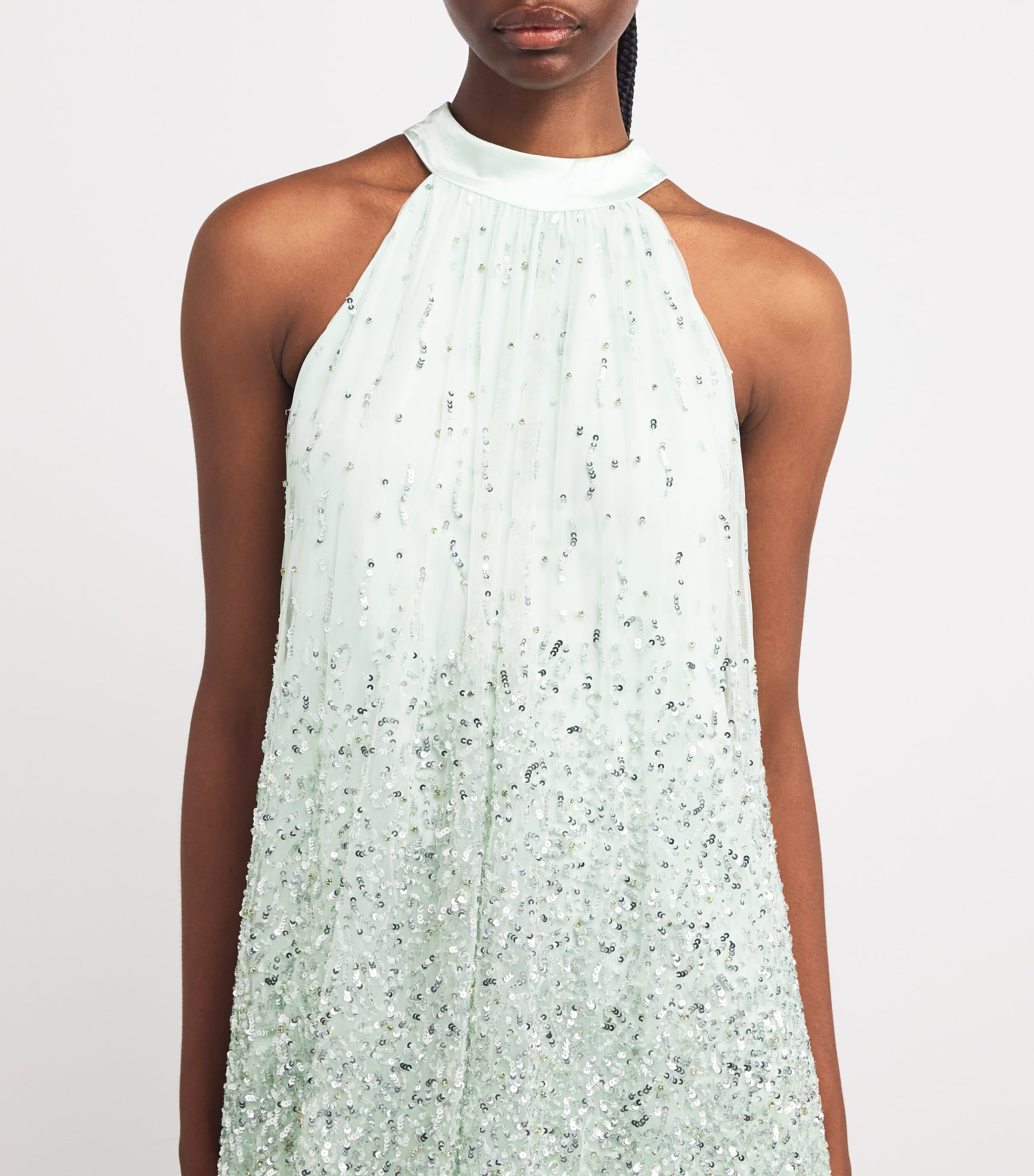 Embellished Erna Mini Dress 1300 SEA SPRAY Image 4