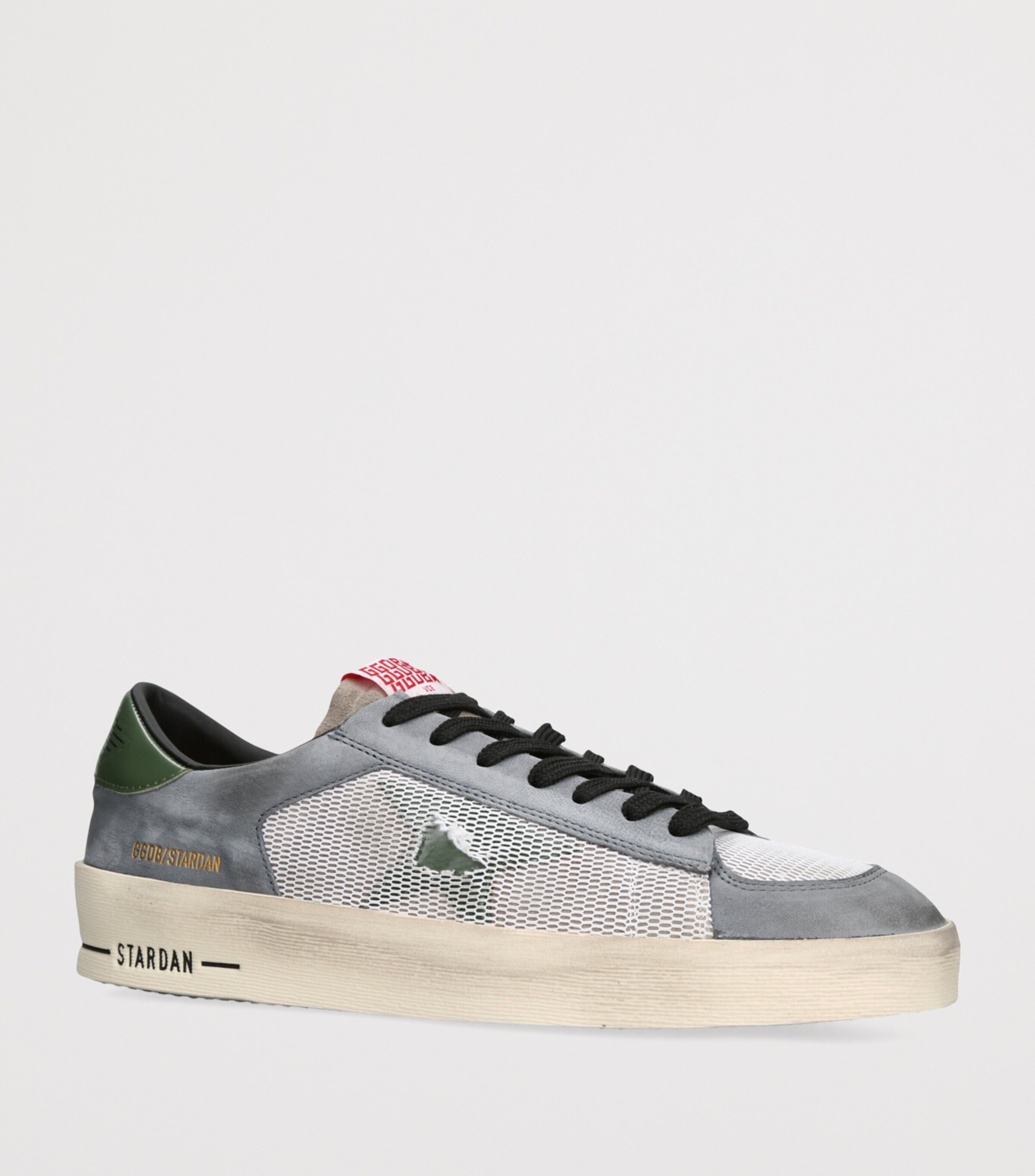 Golden Goose Suede Stardan Sneakers Taupe Comb Image 3