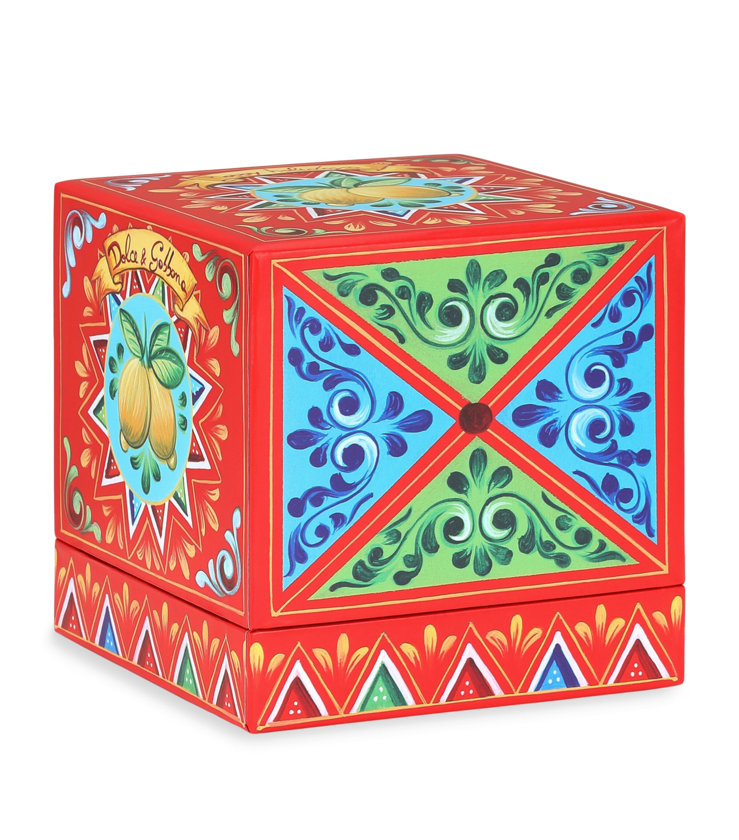 Dolce&Gabbana Casa Hand-Painted Carretto Siciliano Bauble Limoni Image 6