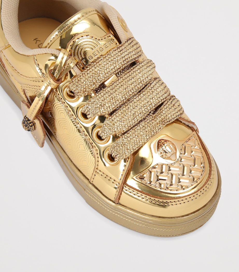 Mini Southbank Tag Sneakers GOLD COMB Image 3