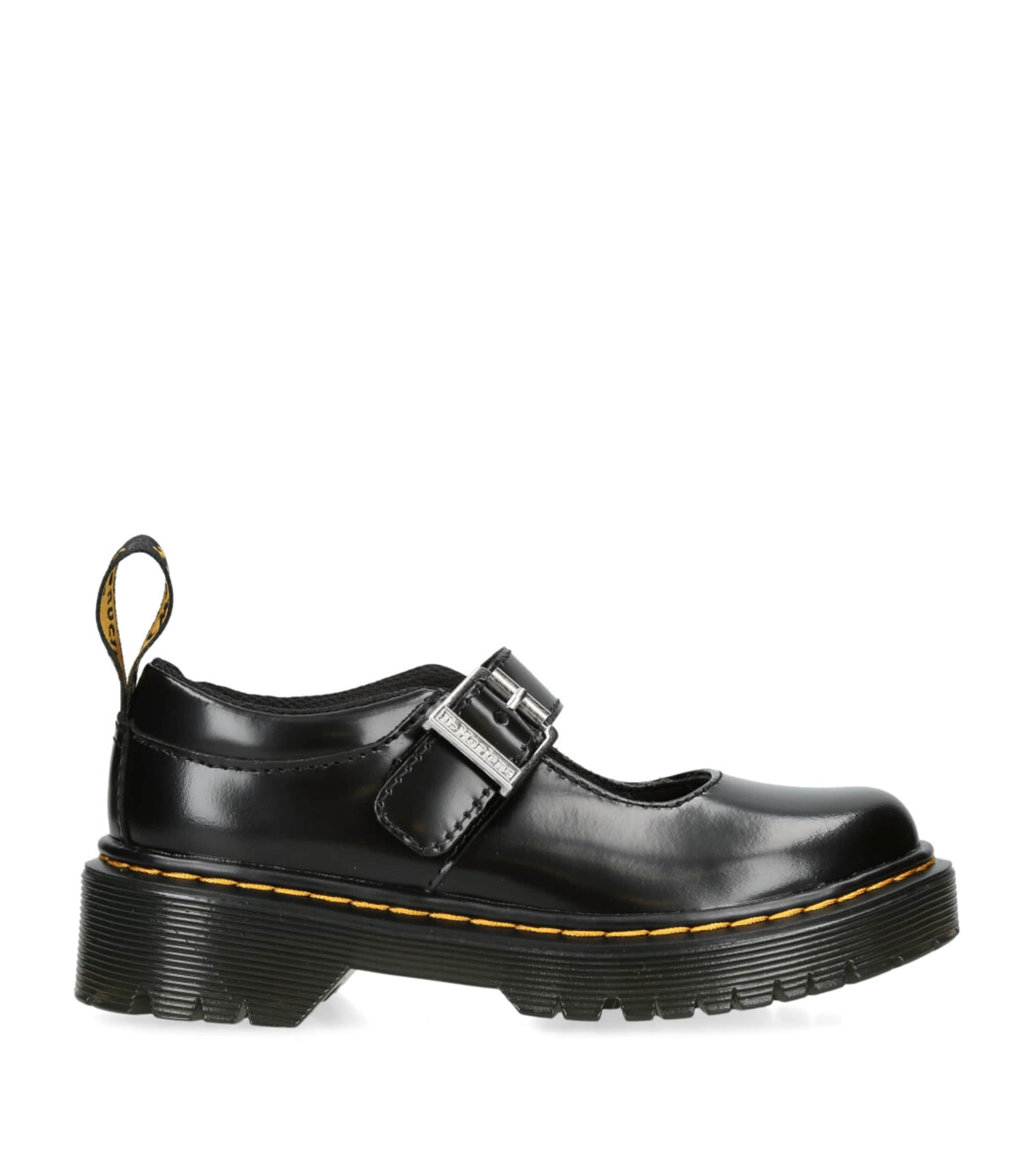 Dr. Martens' Kids' Leather Bex Mary Janes In Black