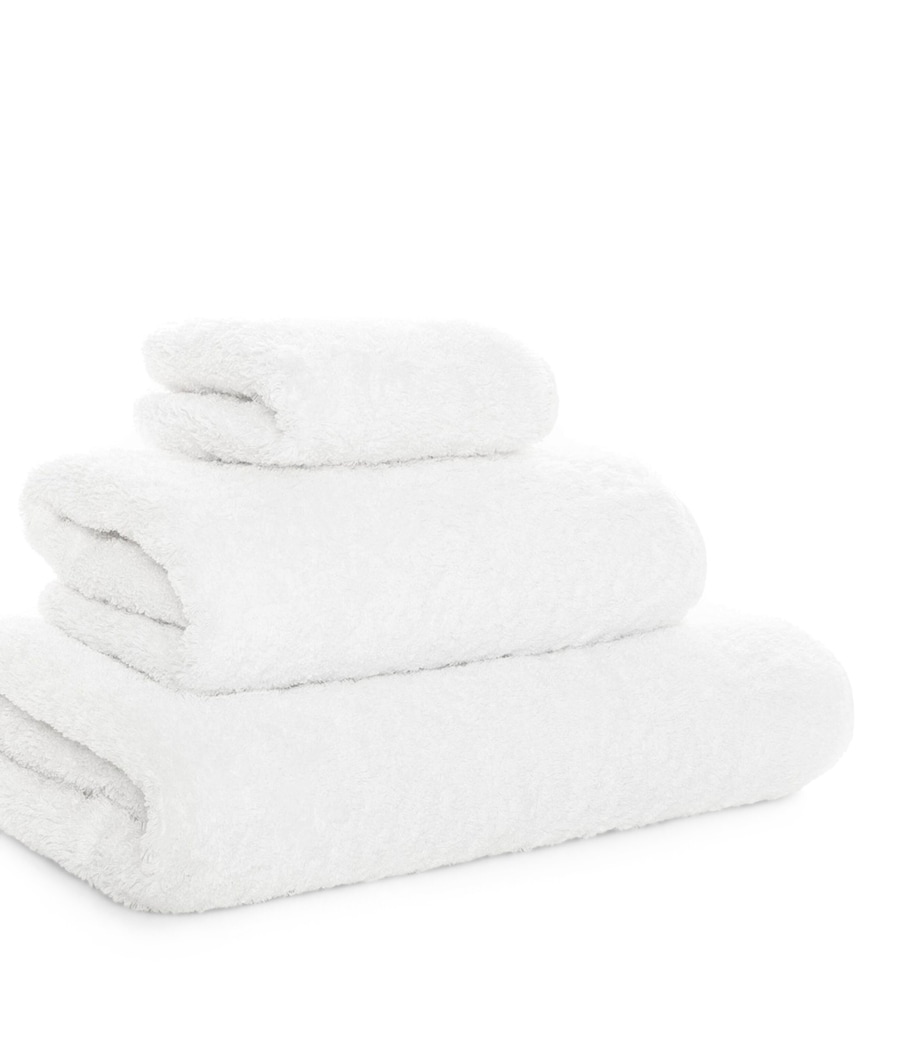 GRACCIOZA Portobello Bath Sheet (95cm x 150cm) White Image 5