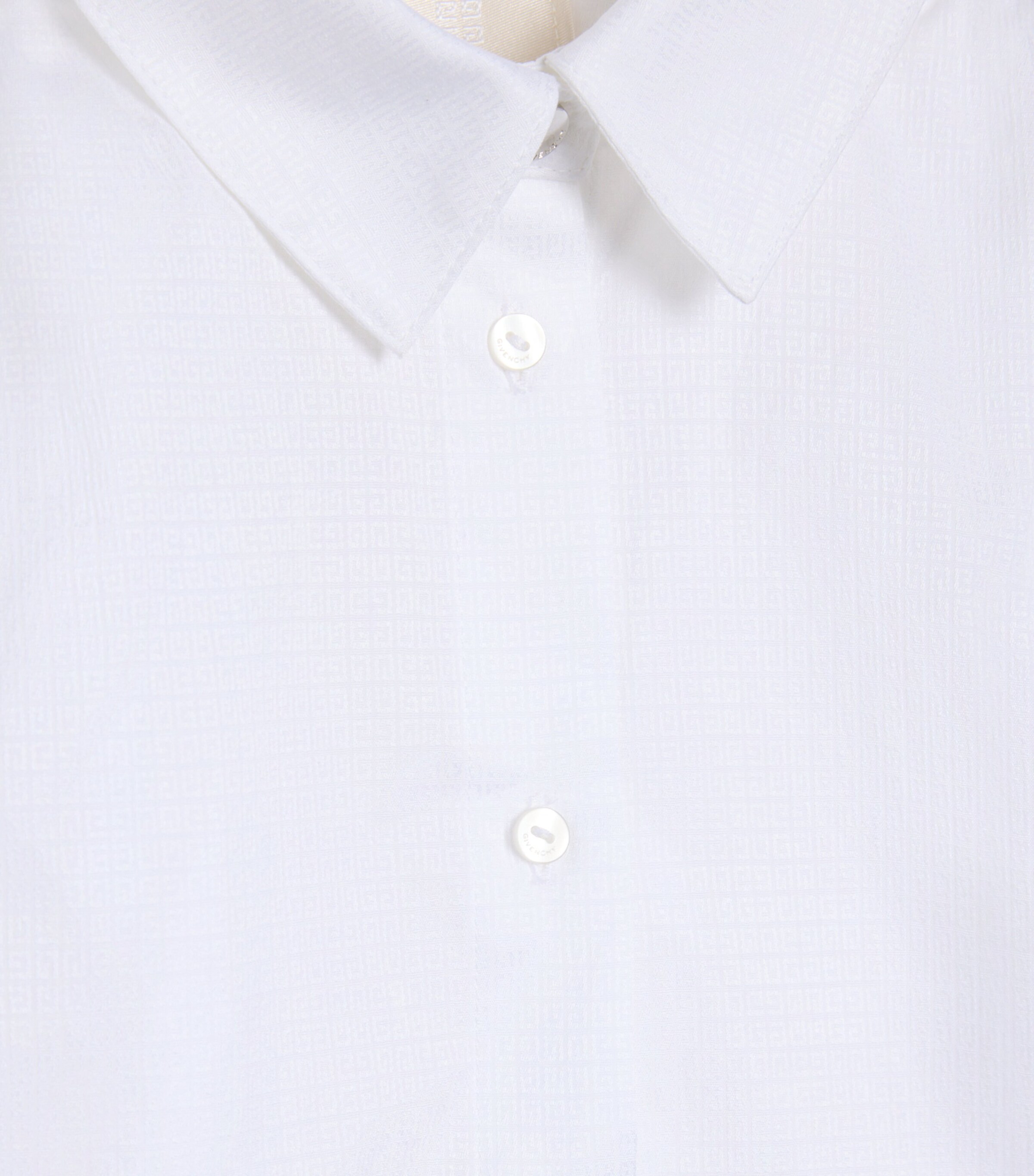 Cotton Pleated Shirt (4-12+ Years) OFFWHITE Image 2