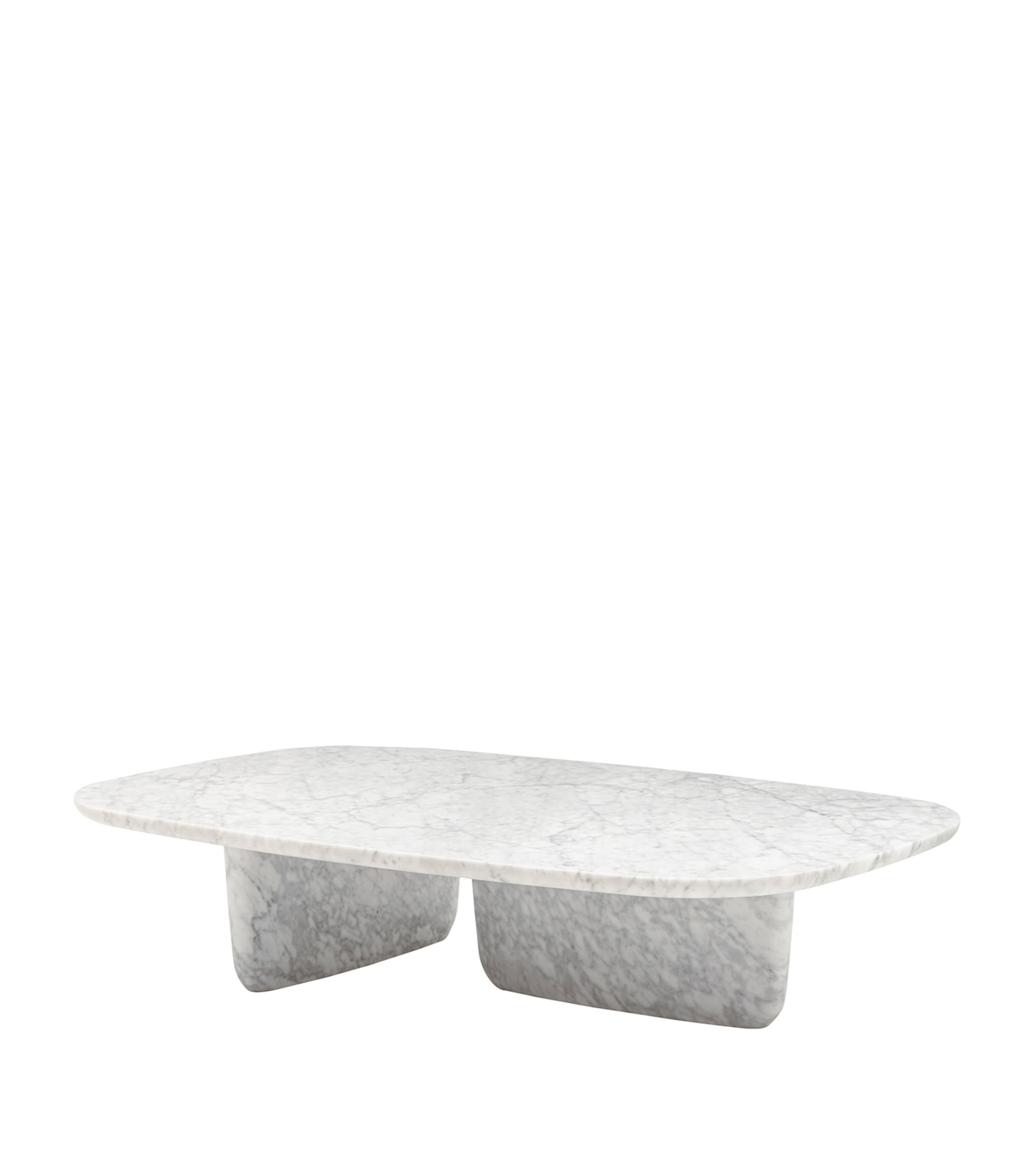 Tobi-Ishi Low Coffee Table CARRARA MARBLE Image 2