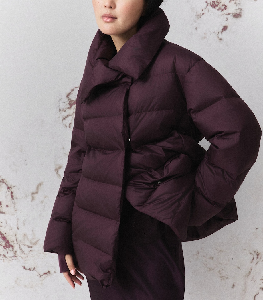 Marella Womens Down Quilted Jacket Blackberry Image 5