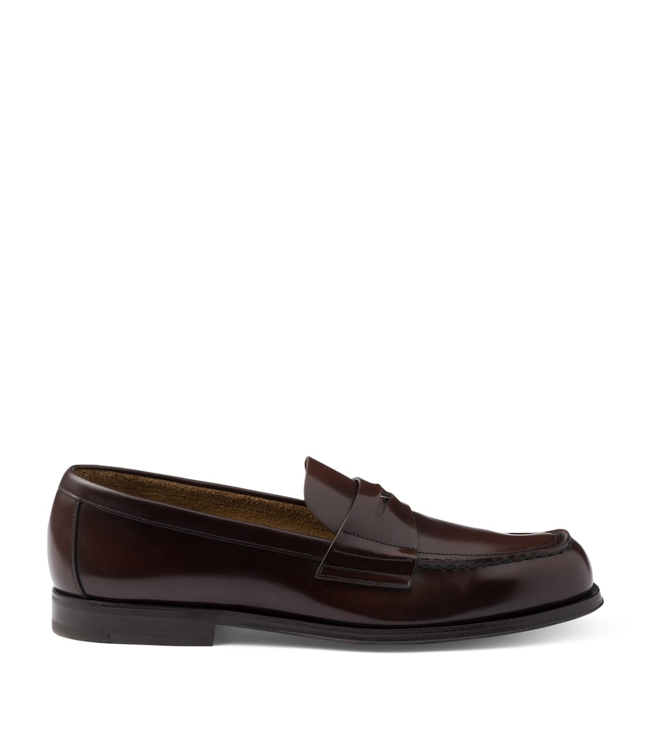 Brushed Leather Loafers F0038 Image 1