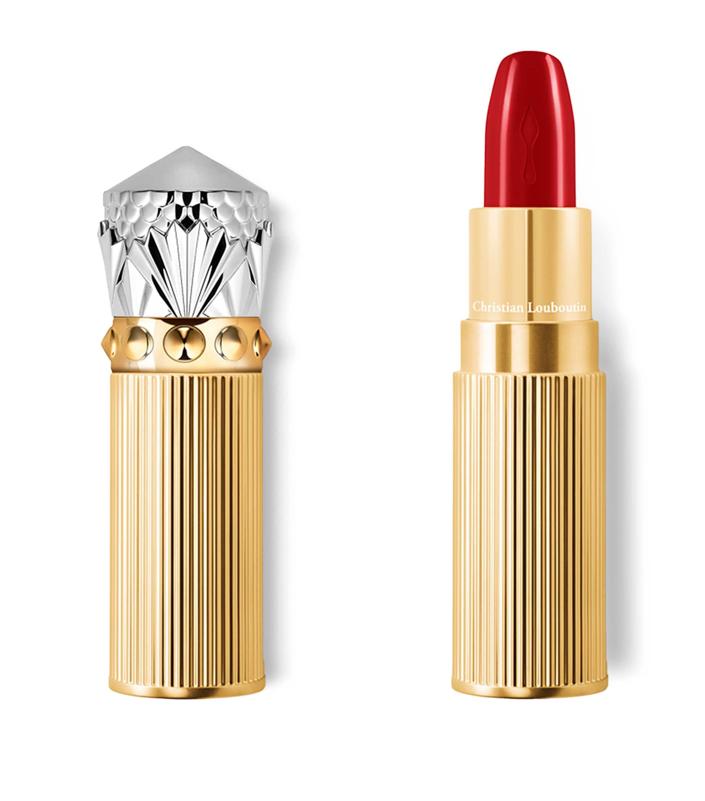 Shop Christian Louboutin Rouge Louboutin Silky Satin On The Go Lipstick