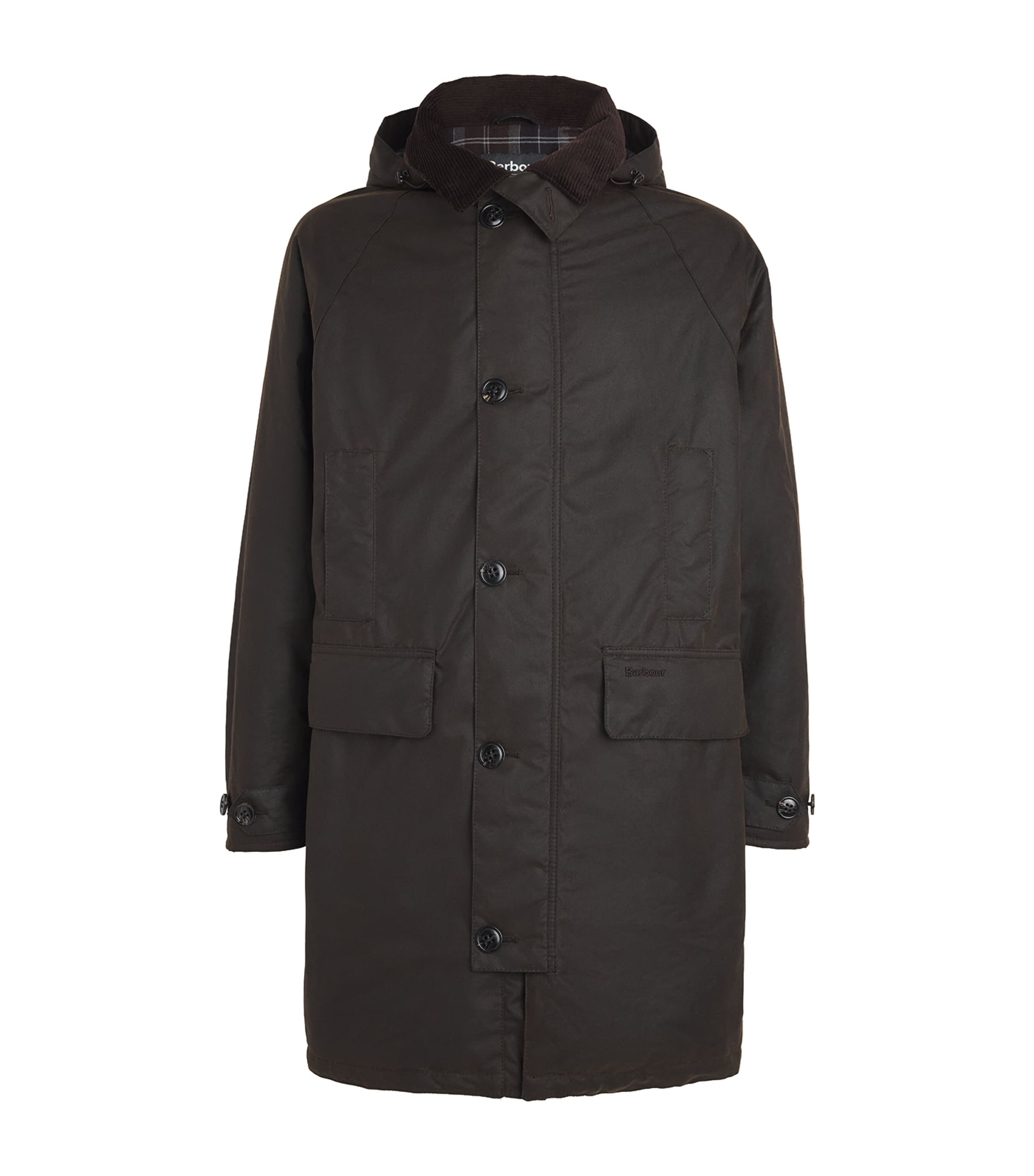 Barbour Brown Waxed Water-Resistant Beaudale Trench Coat | Harrods US