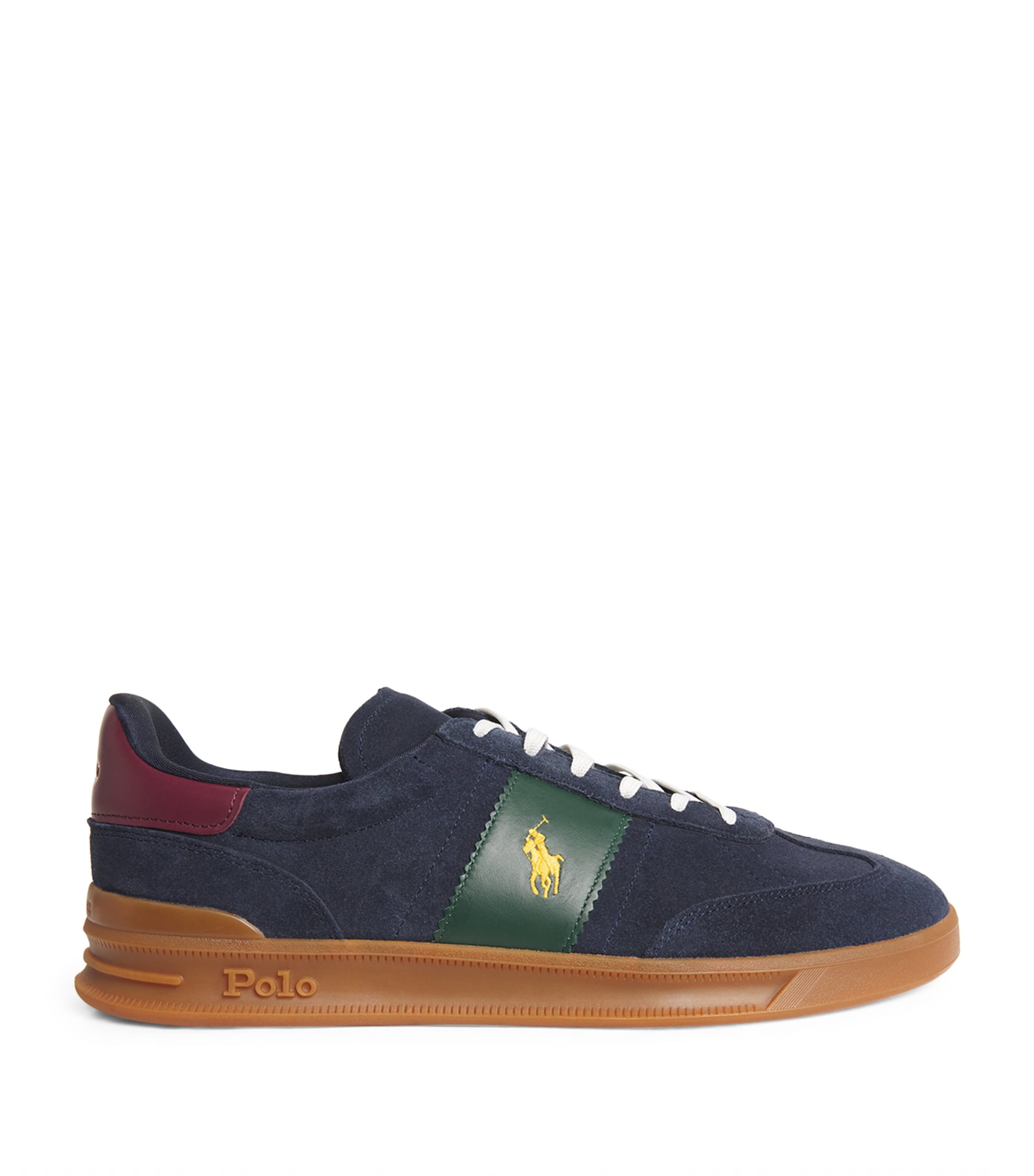 Polo Ralph Lauren Heritage Court Sneakers In Navy