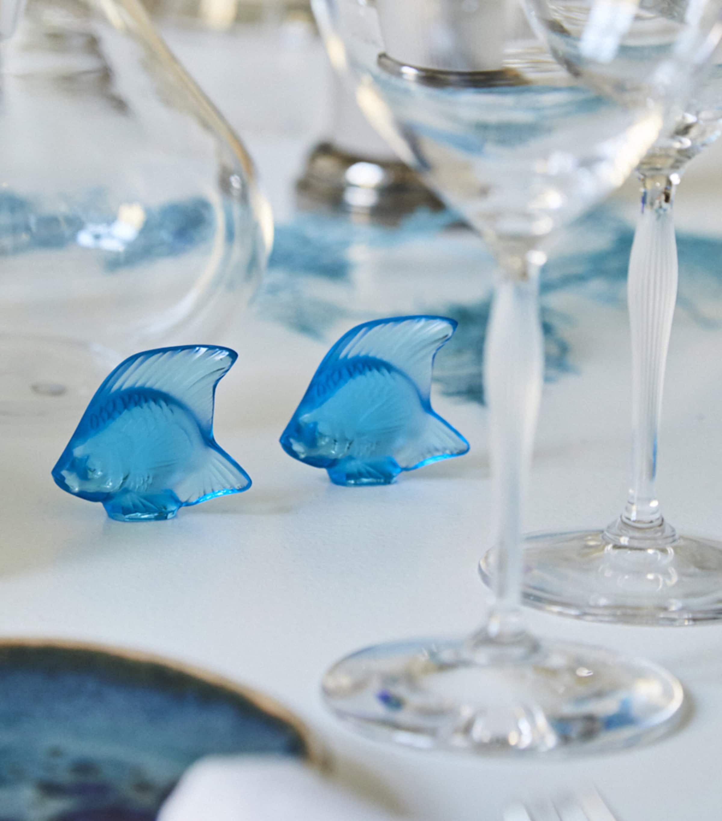 Crystal Fish Sculpture BLEU CAP-FERRAT Image 3