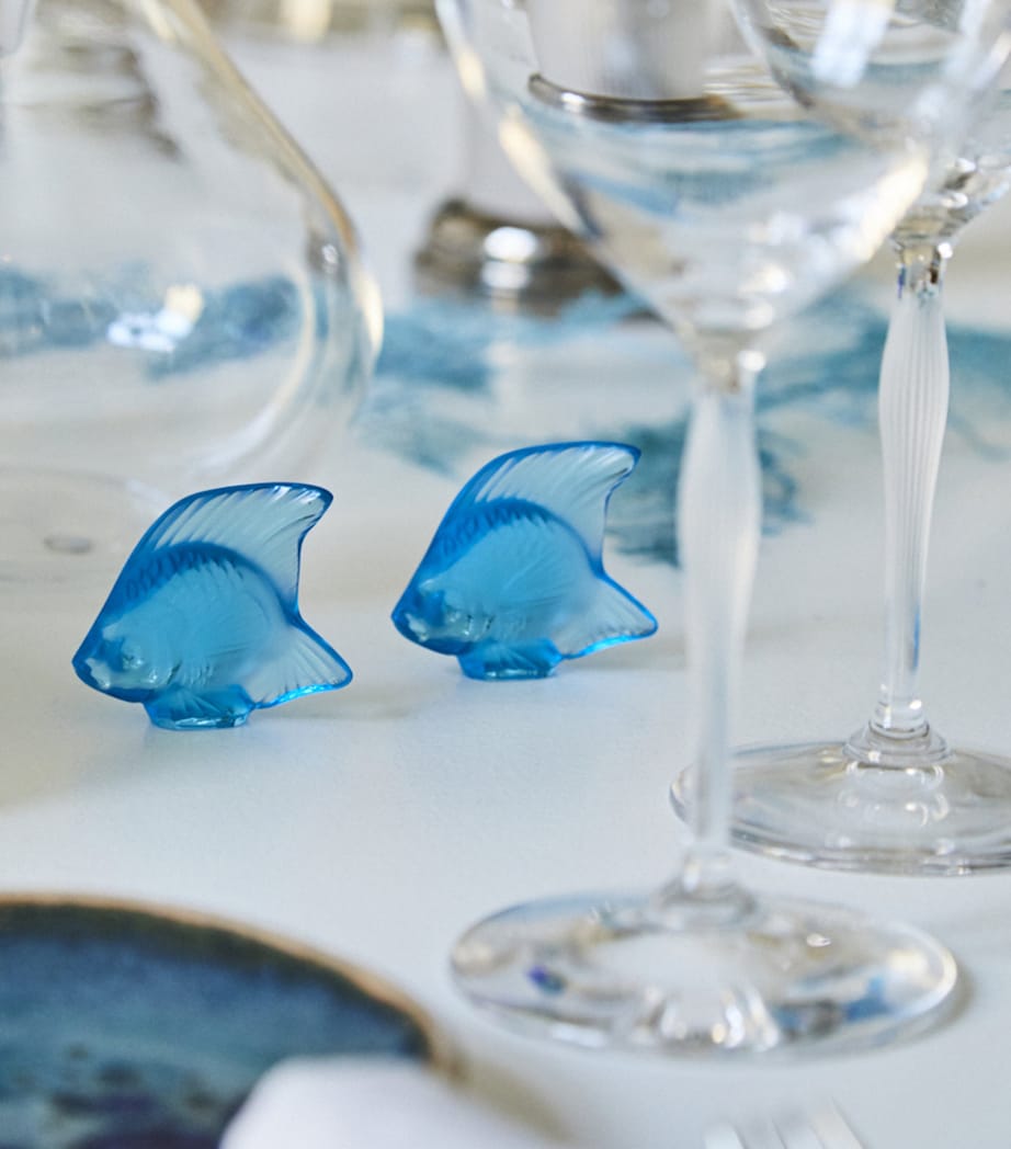 Crystal Fish Sculpture BLEU CAP-FERRAT Image 3