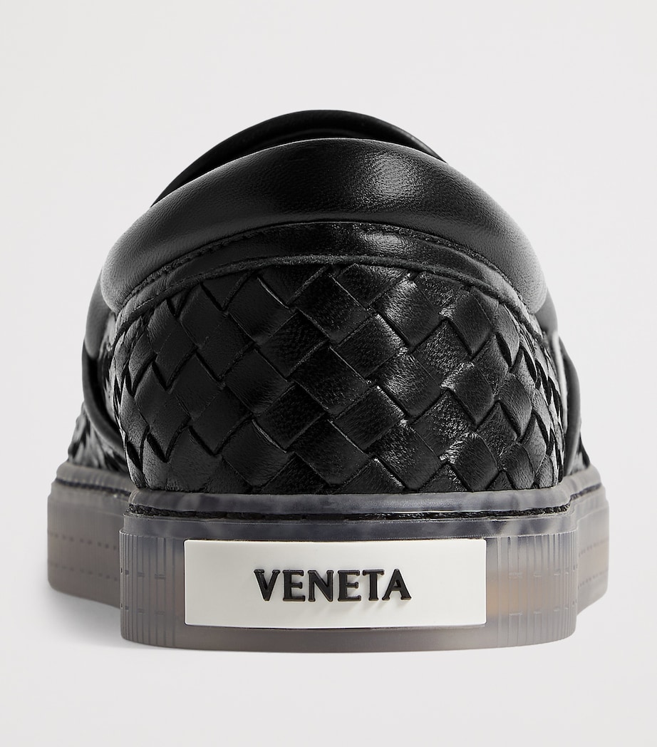 Bottega Veneta Leather Serena Slip-On Sneakers Image 5