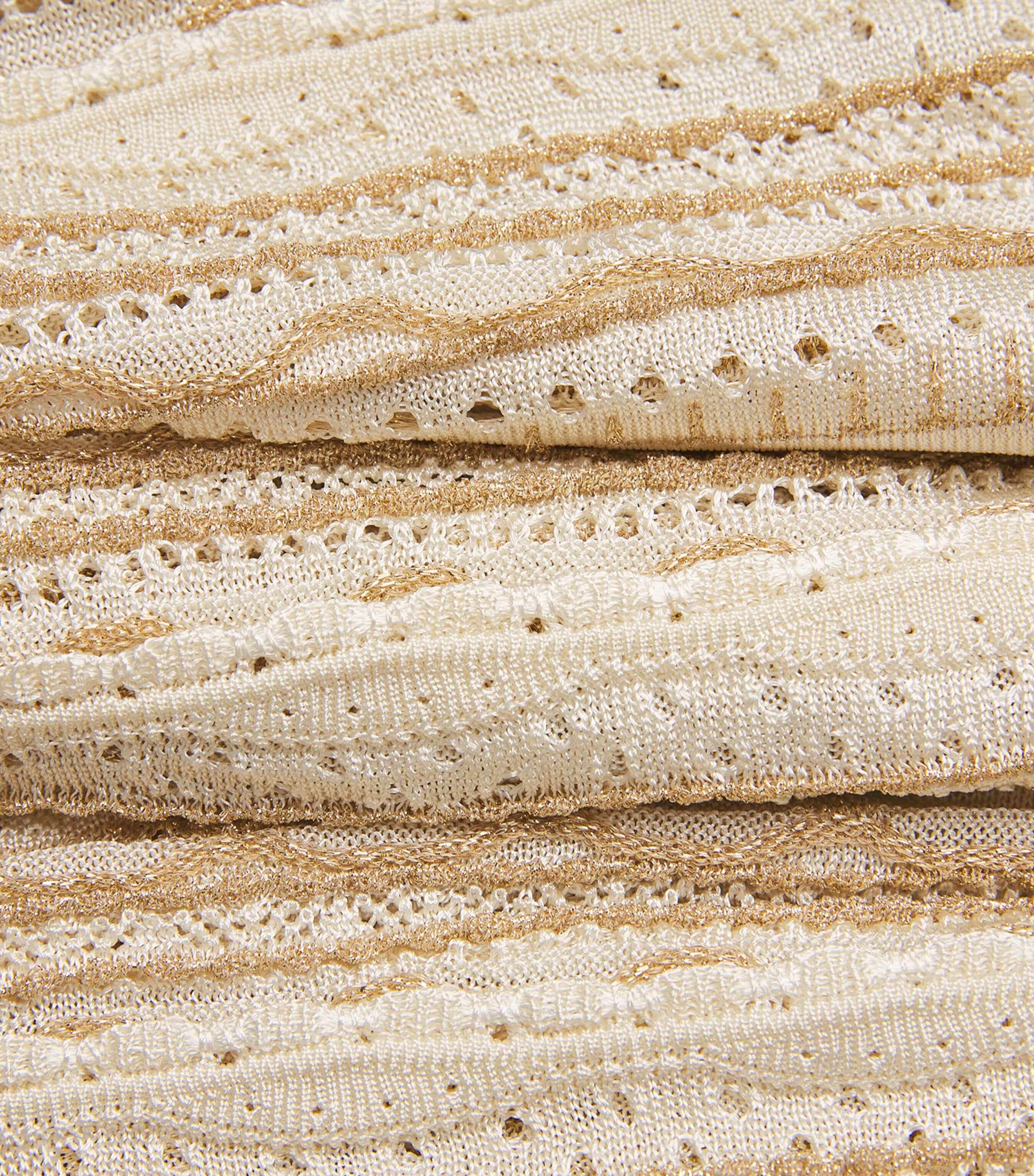 Ulla Johnson Womens Knitted Clio Midi Skirt Conch Image 6