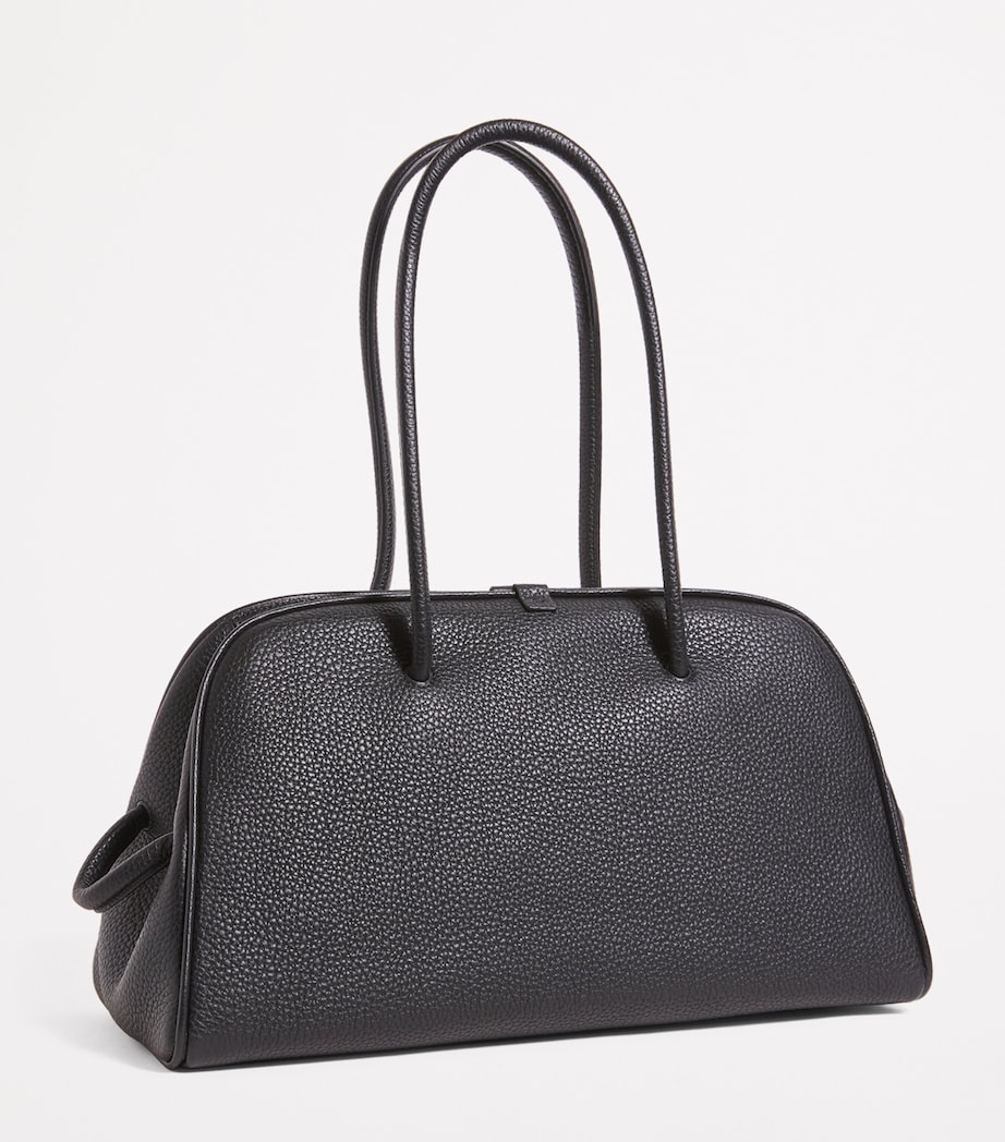 Jacquemus Womens Leather Le Turismo Shoulder Bag Black Image 3