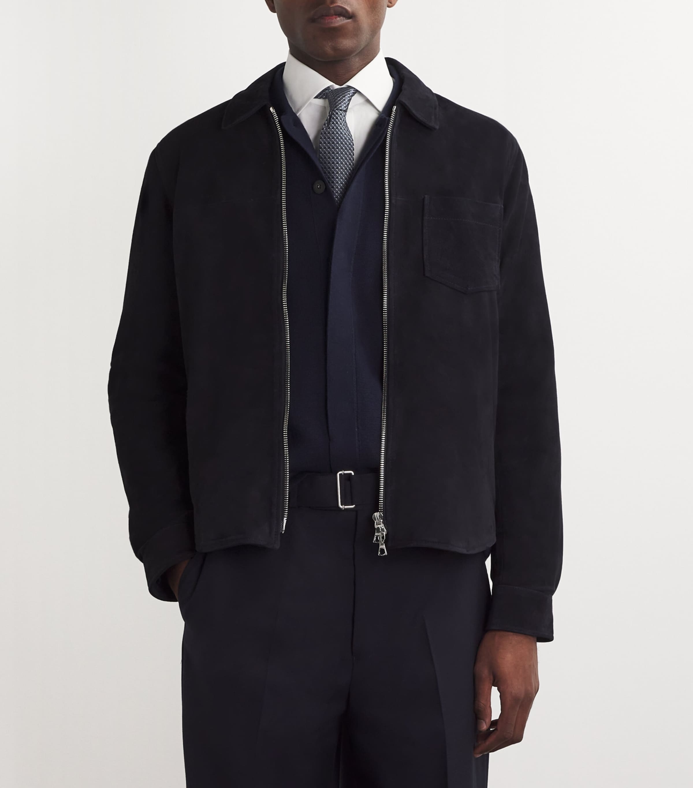 Canali Silk Jacquard Tie Image 2