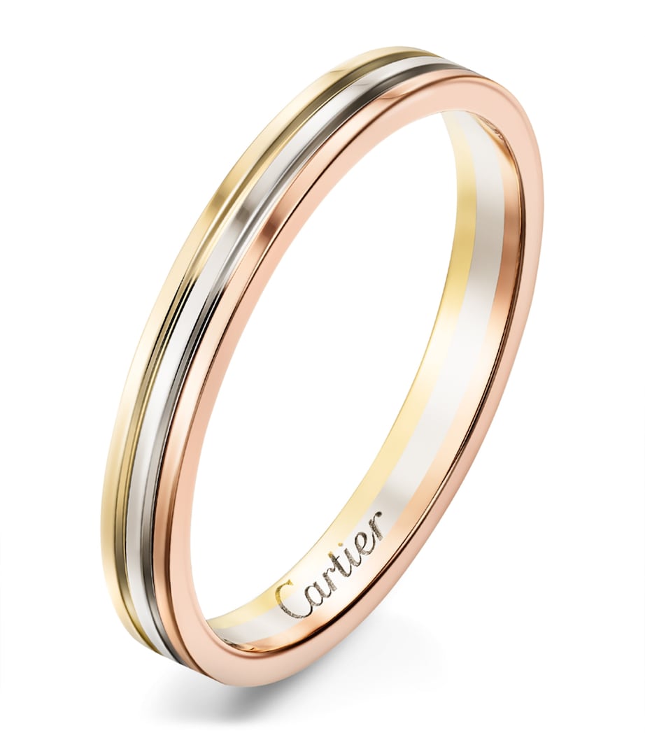Cartier Mixed Gold Vendôme Louis Cartier Wedding Band Multi Gold Image 1