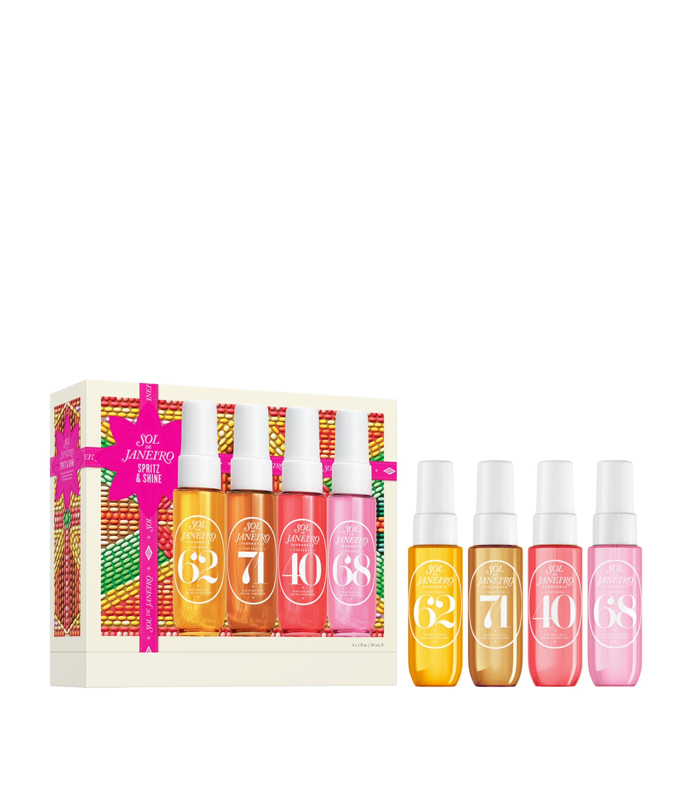Sol de Janeiro Perfume Mist Set 4点セット SOL DE JANEIRO Perfume Mist Discovery Set (4 x 30ml