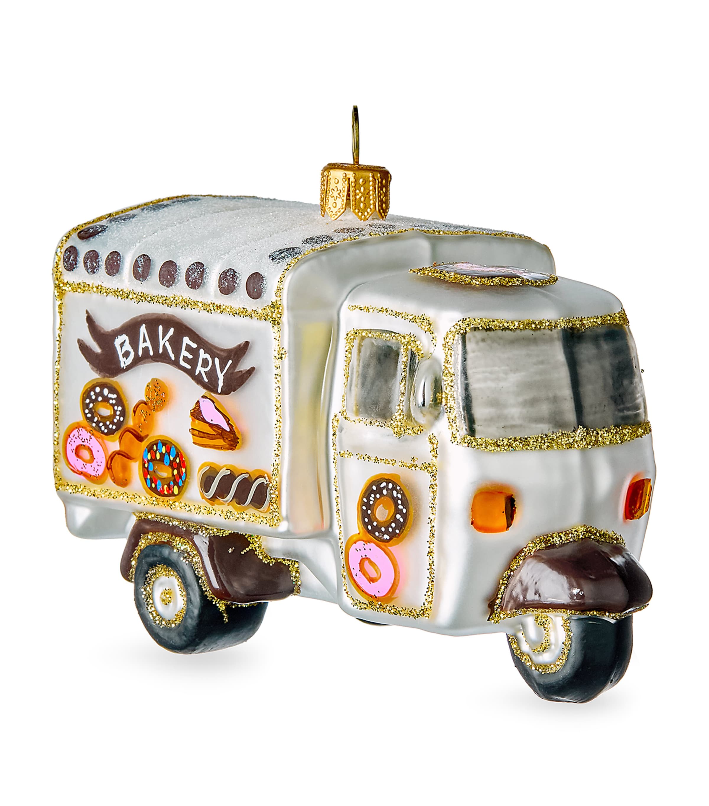 Harrods Glass Bakery Car Glass Tree Ornament