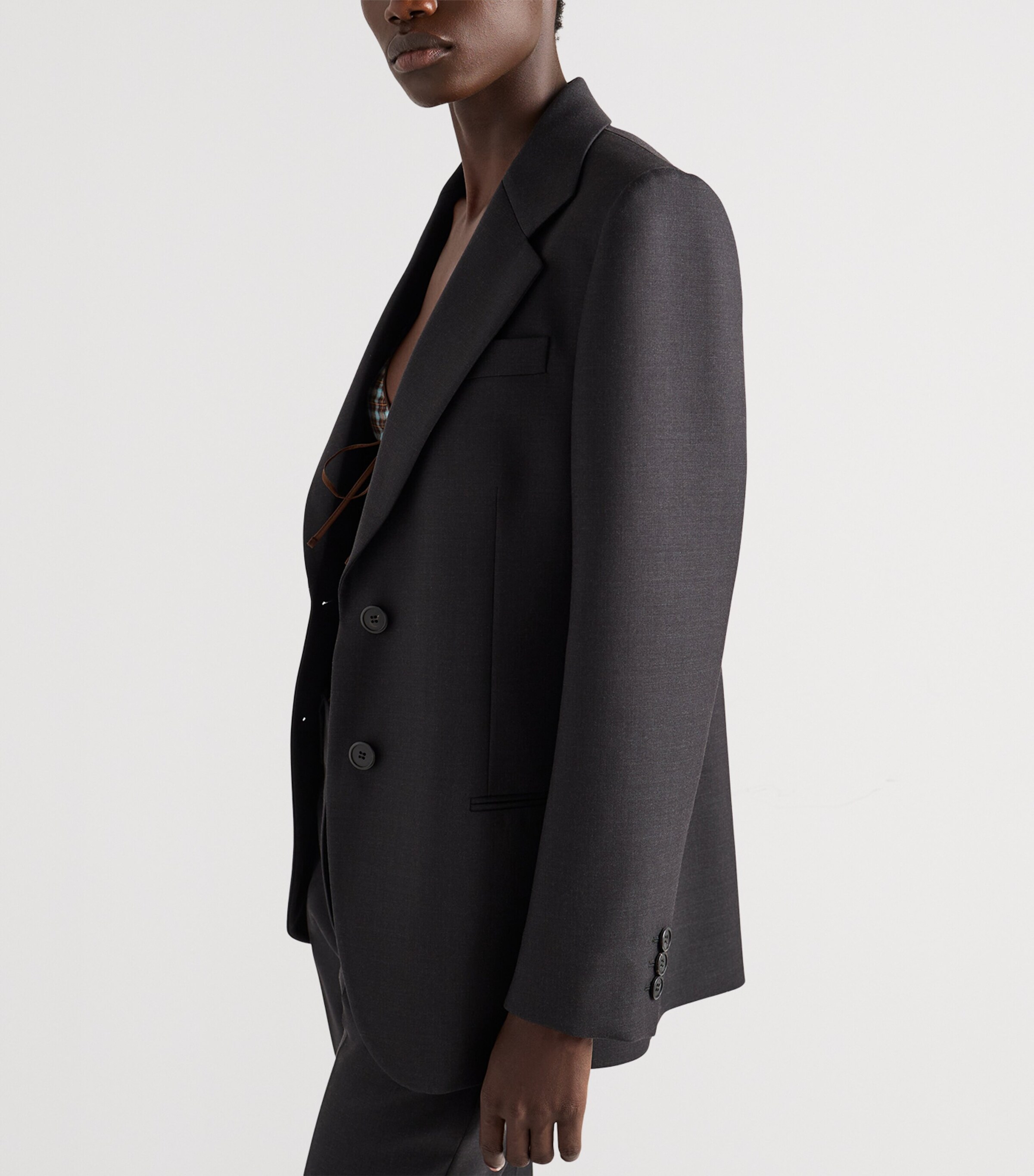 Wool Gabardine Jacket F0308 Image 4