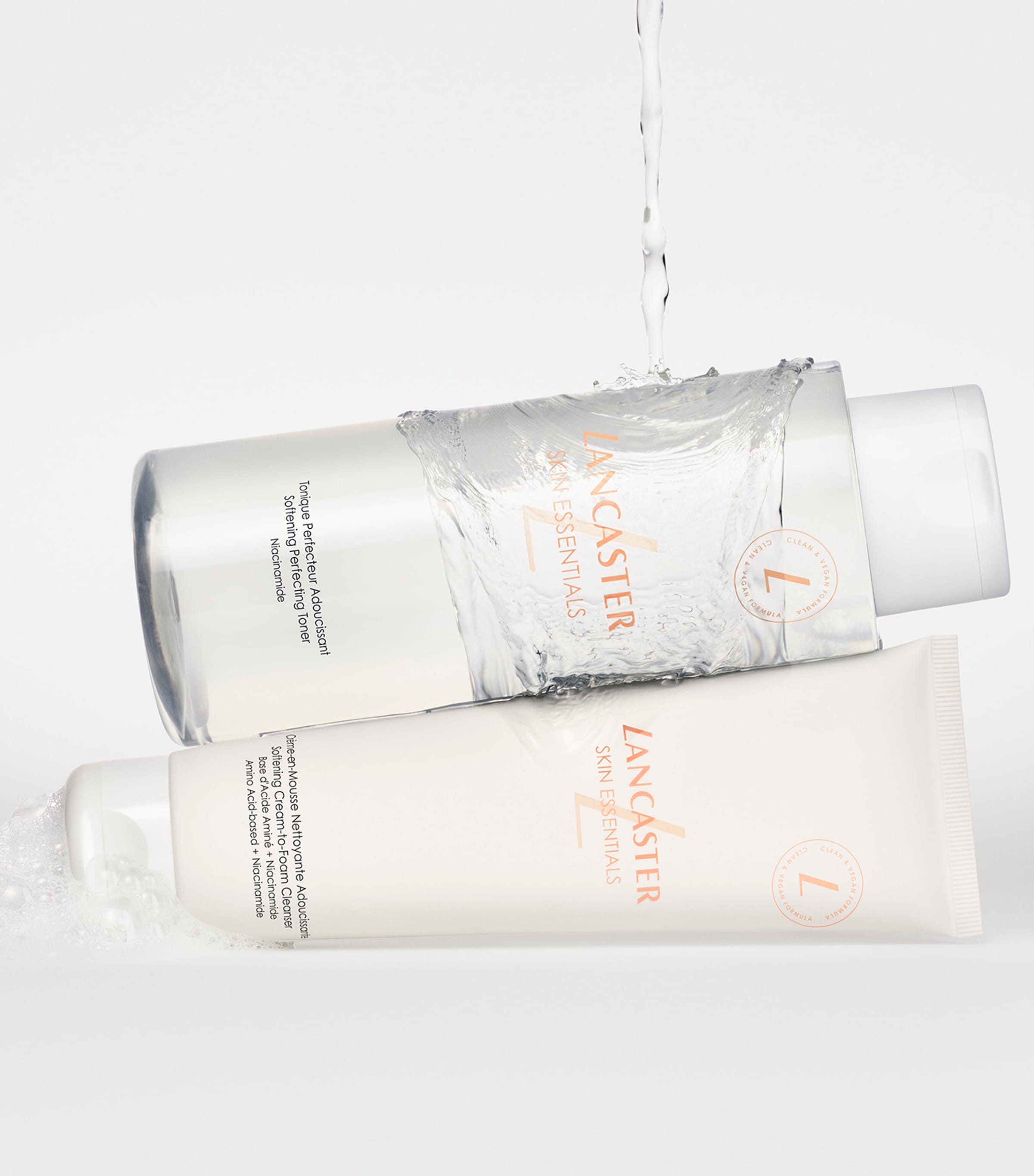 Skin Essentials Softening Cream-to-Foam Cleanser (150ml) NO COLOUR Image 4