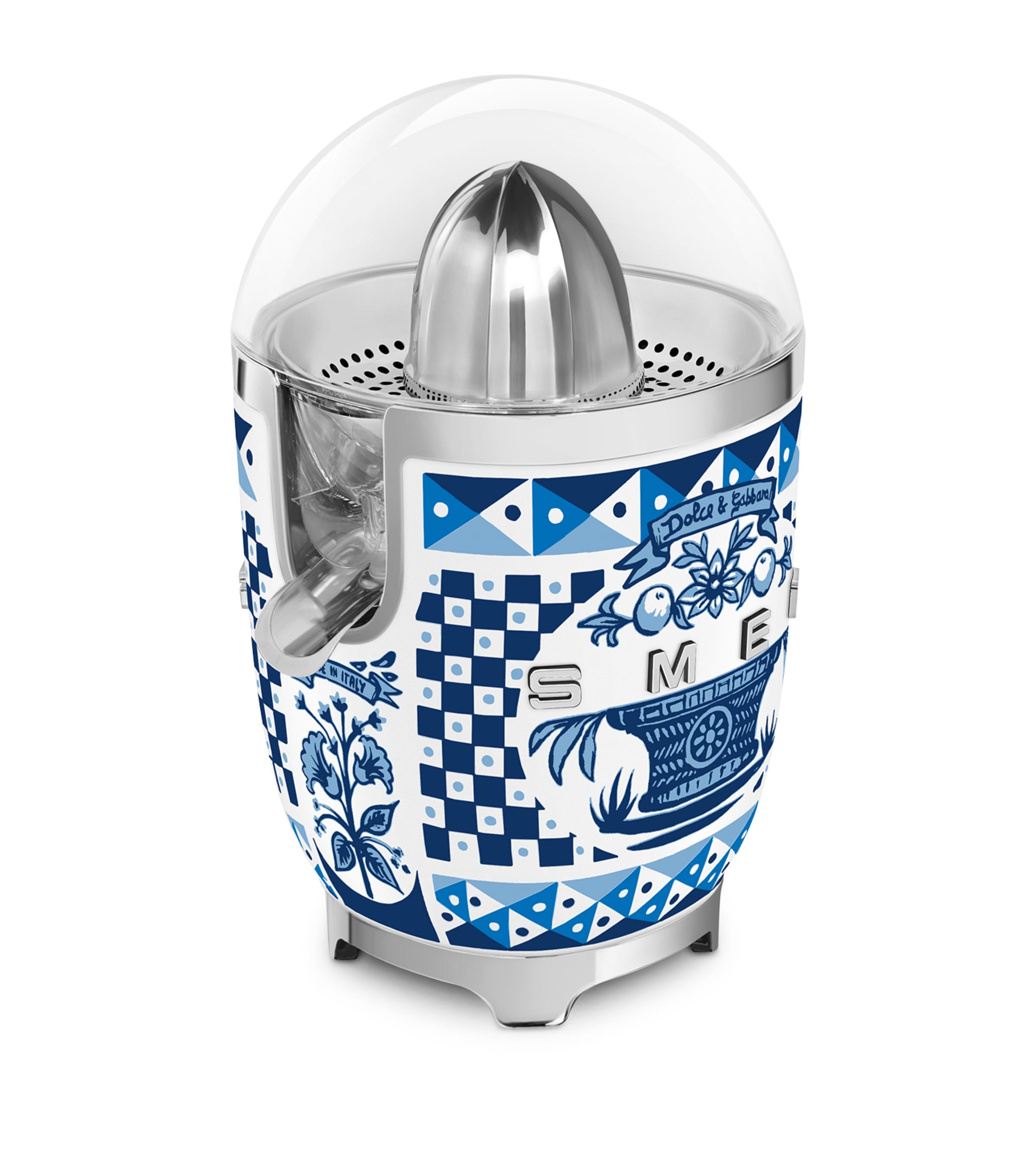 x Dolce & Gabbana Blu Mediterraneo Citrus Juicer WHITE & BLUE Image 2
