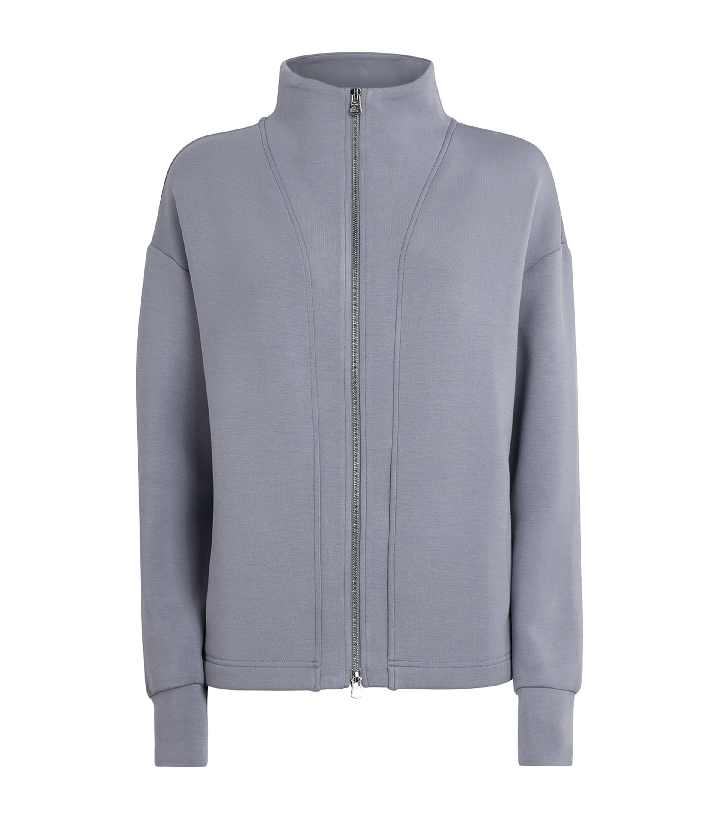 Varley Womens Arlene Zip-Up Sweatshirt Wind Blue Image 1