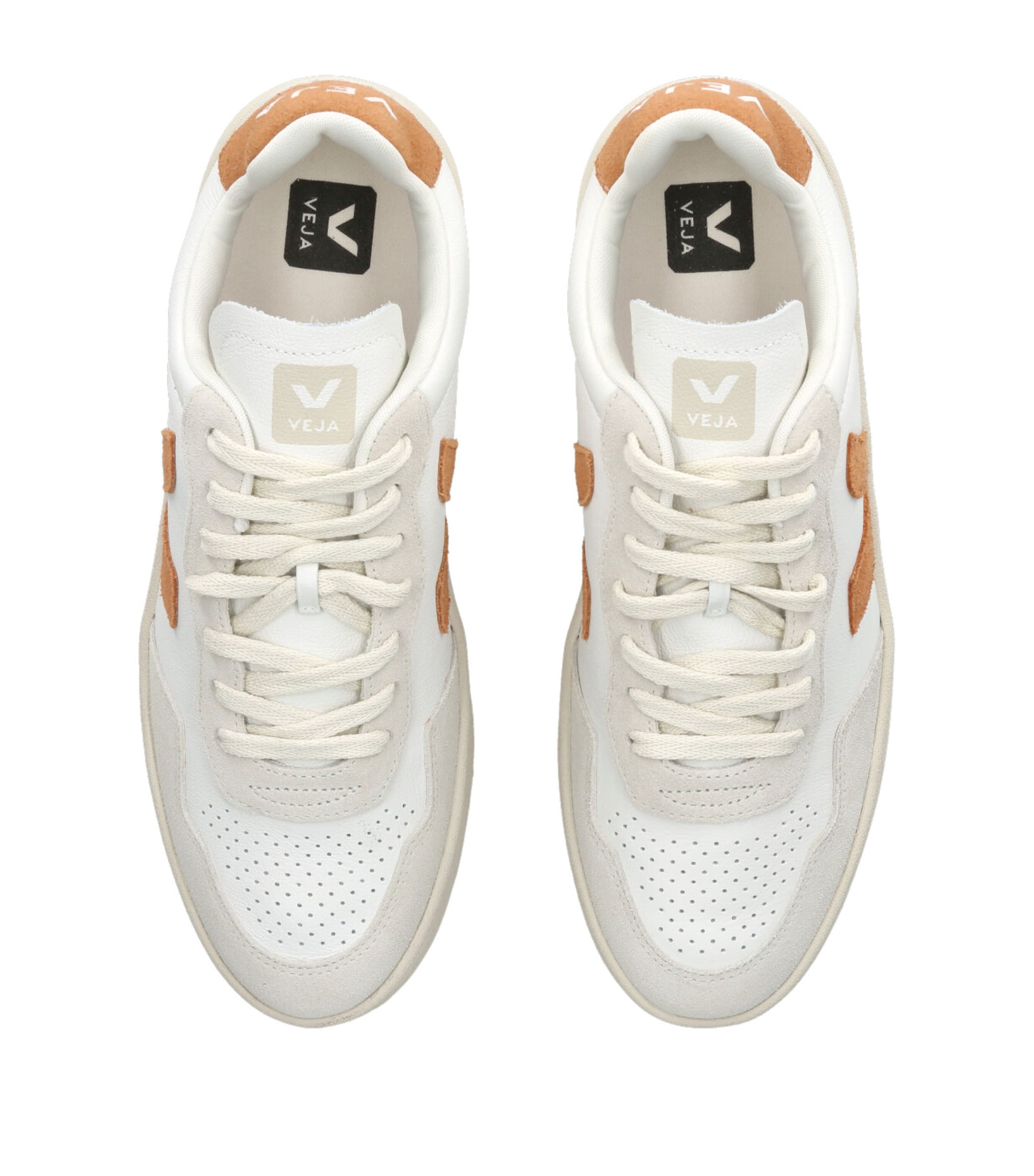 Leather V-90 Sneakers WHITE/OTH Image 4