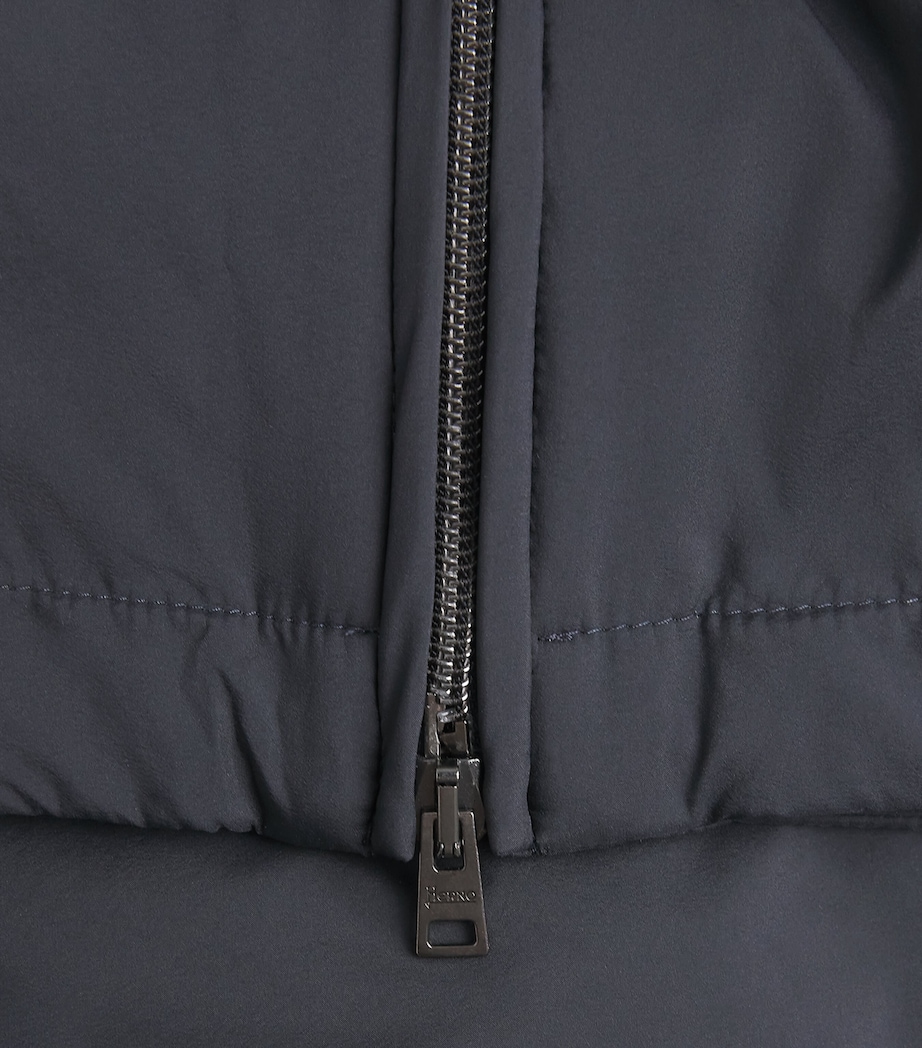 Padded High-Neck Jacket 9200 BLU NAVY Image 5
