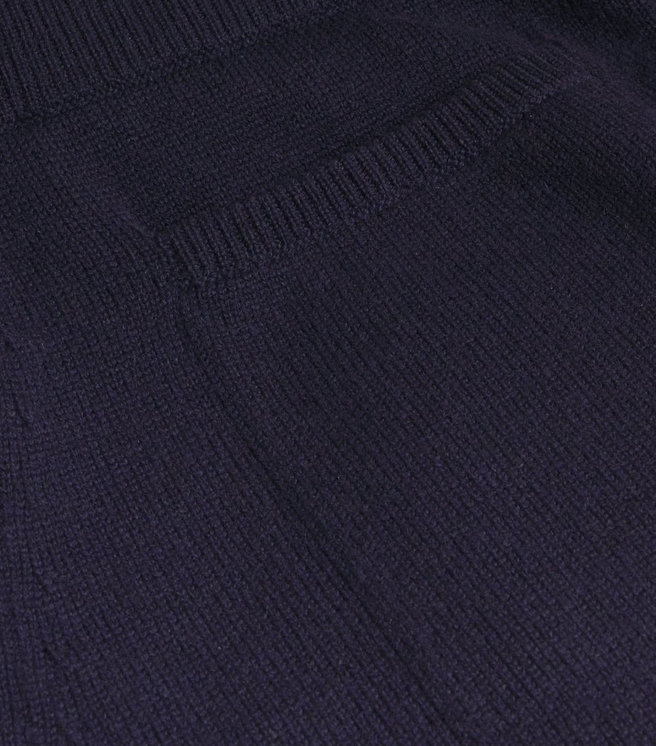 Cashmere Sweatpants T&D NAVY Image 5