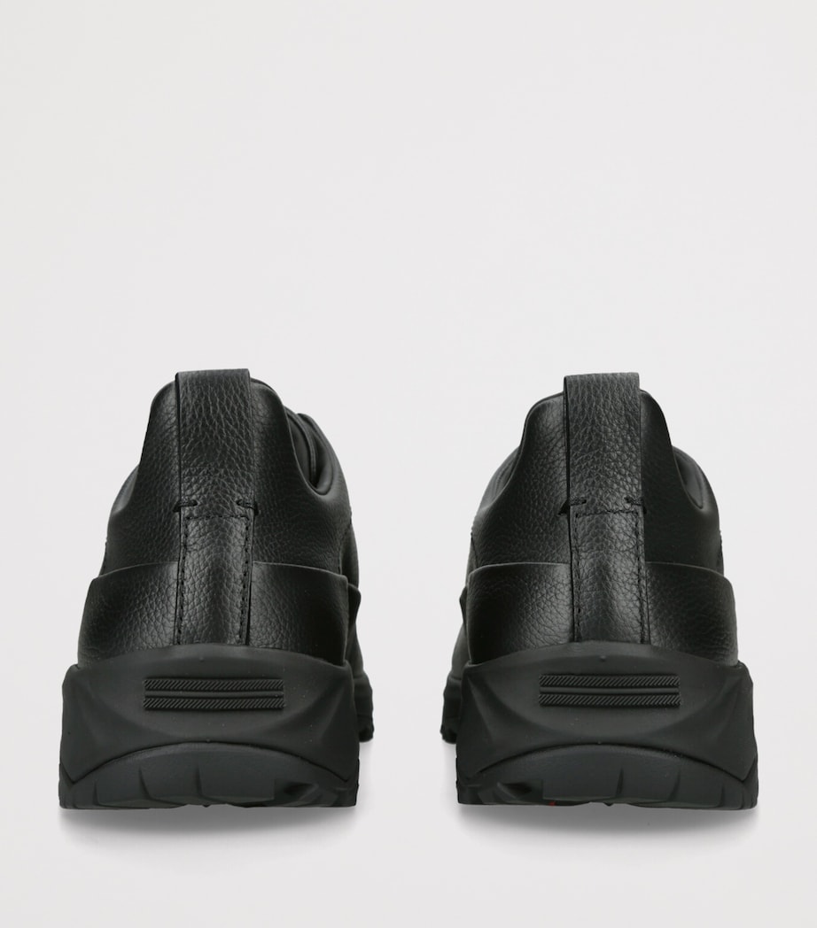 Leather Monte Sneakers BLACK Image 2