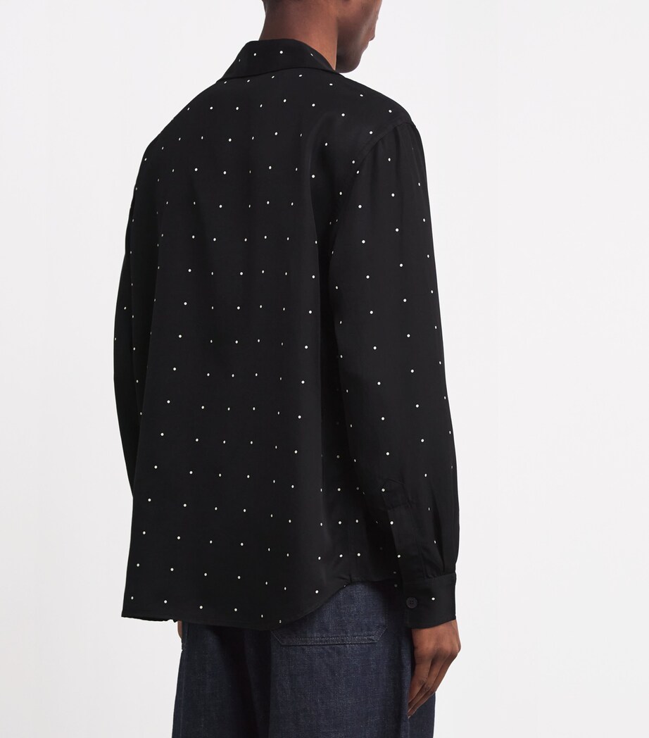 Polka Dot Shirt 976 BLCK / CREAM DOT Image 4