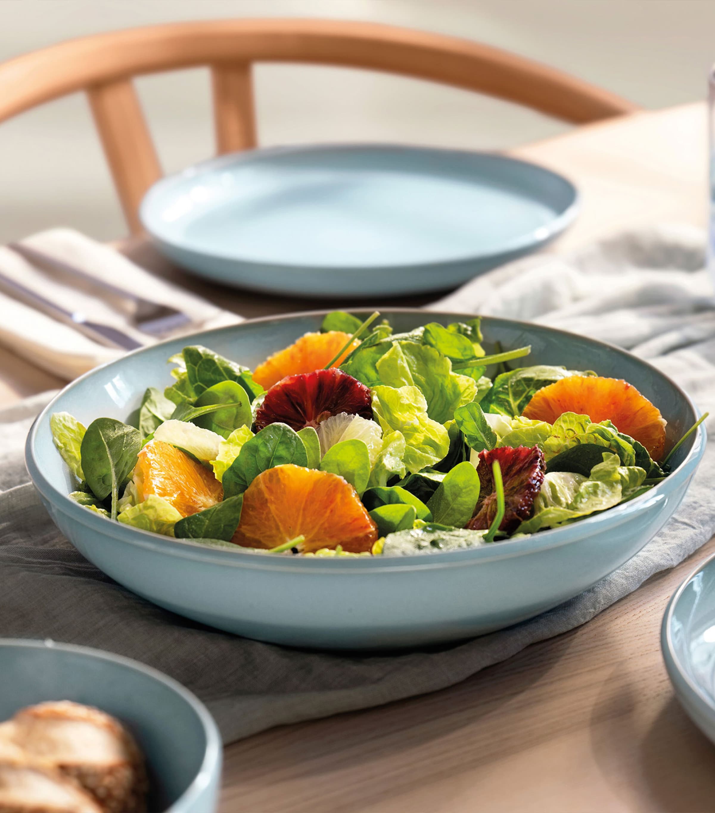 Villeroy & Boch Porcelain Perlemor Aqua Bowl (26cm) Blue Image 2