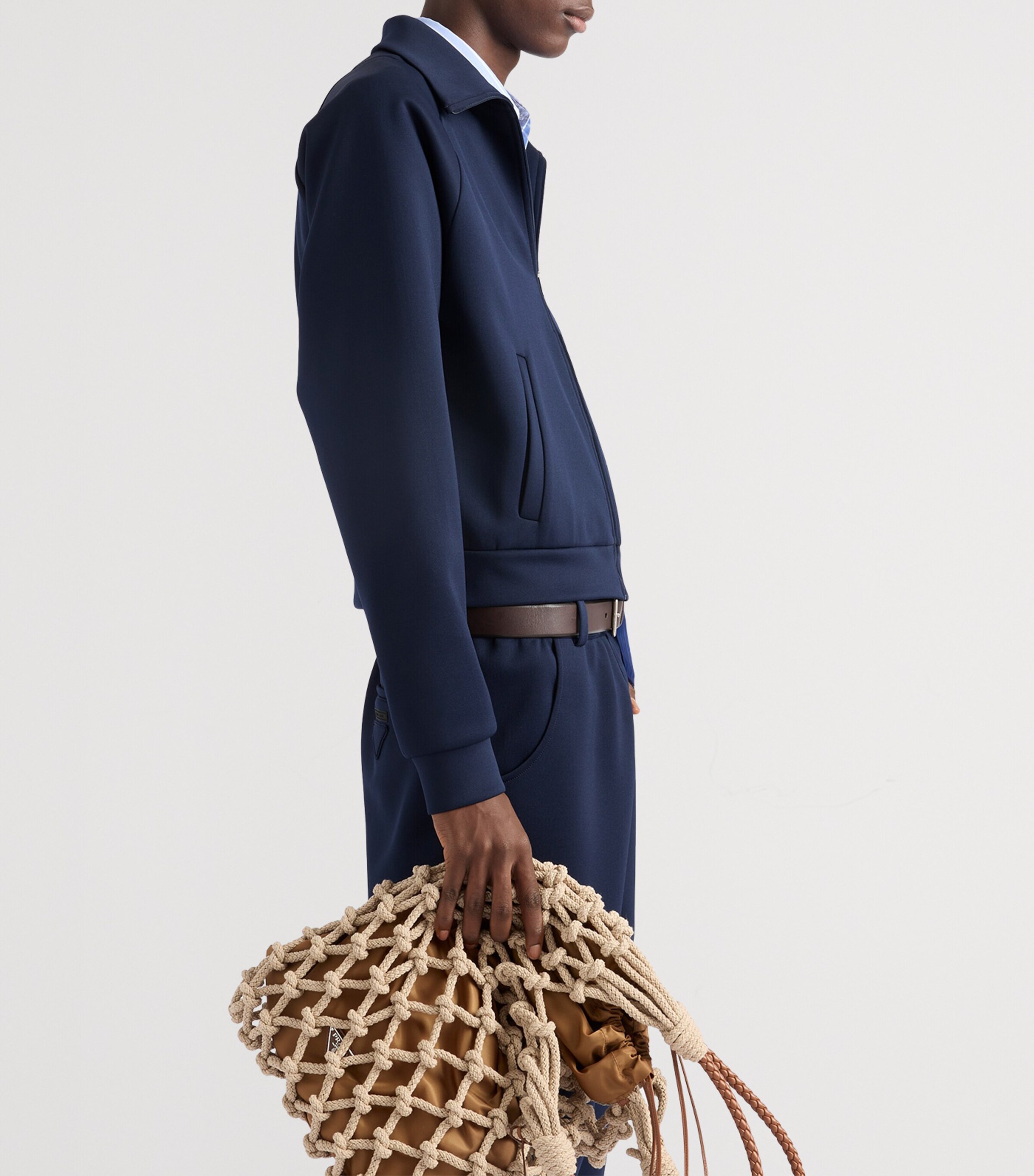 Prada Mens Technical Slim Jacket Image 6