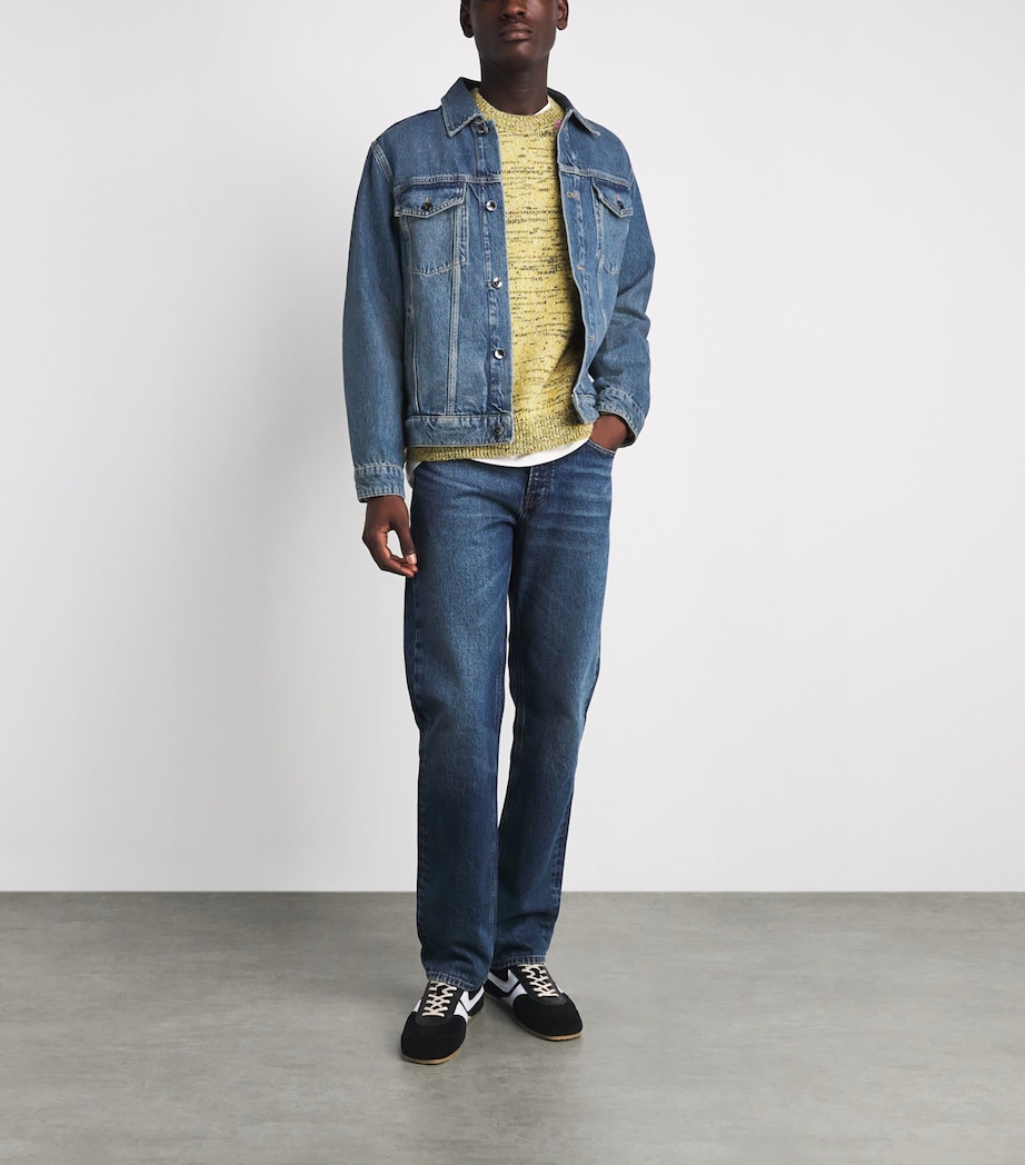 Rag & Bone Mens Denim Trucker Jacket Tudor Image 2