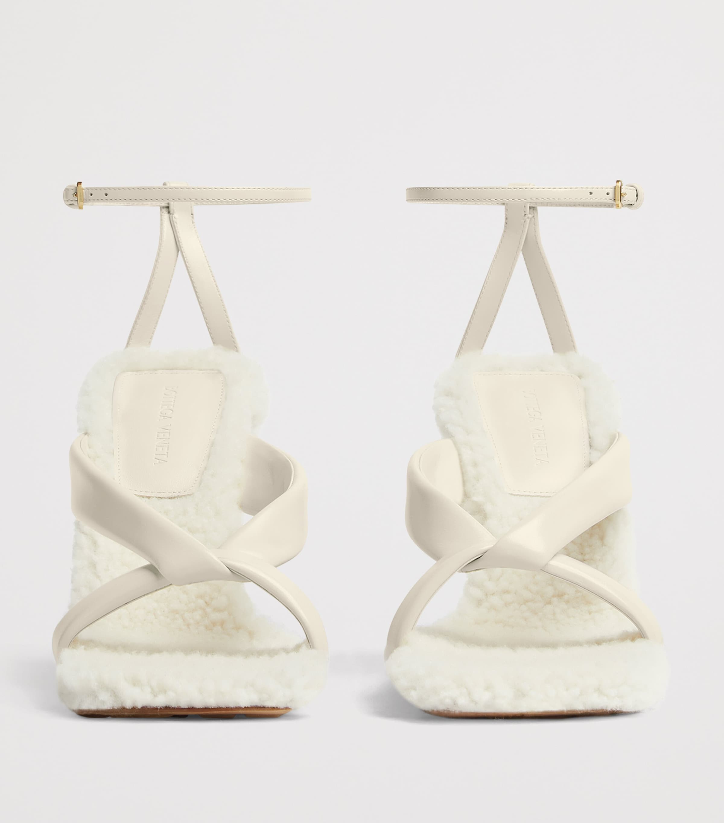 Bottega Veneta Leather Riva Sandals 90 Image 2