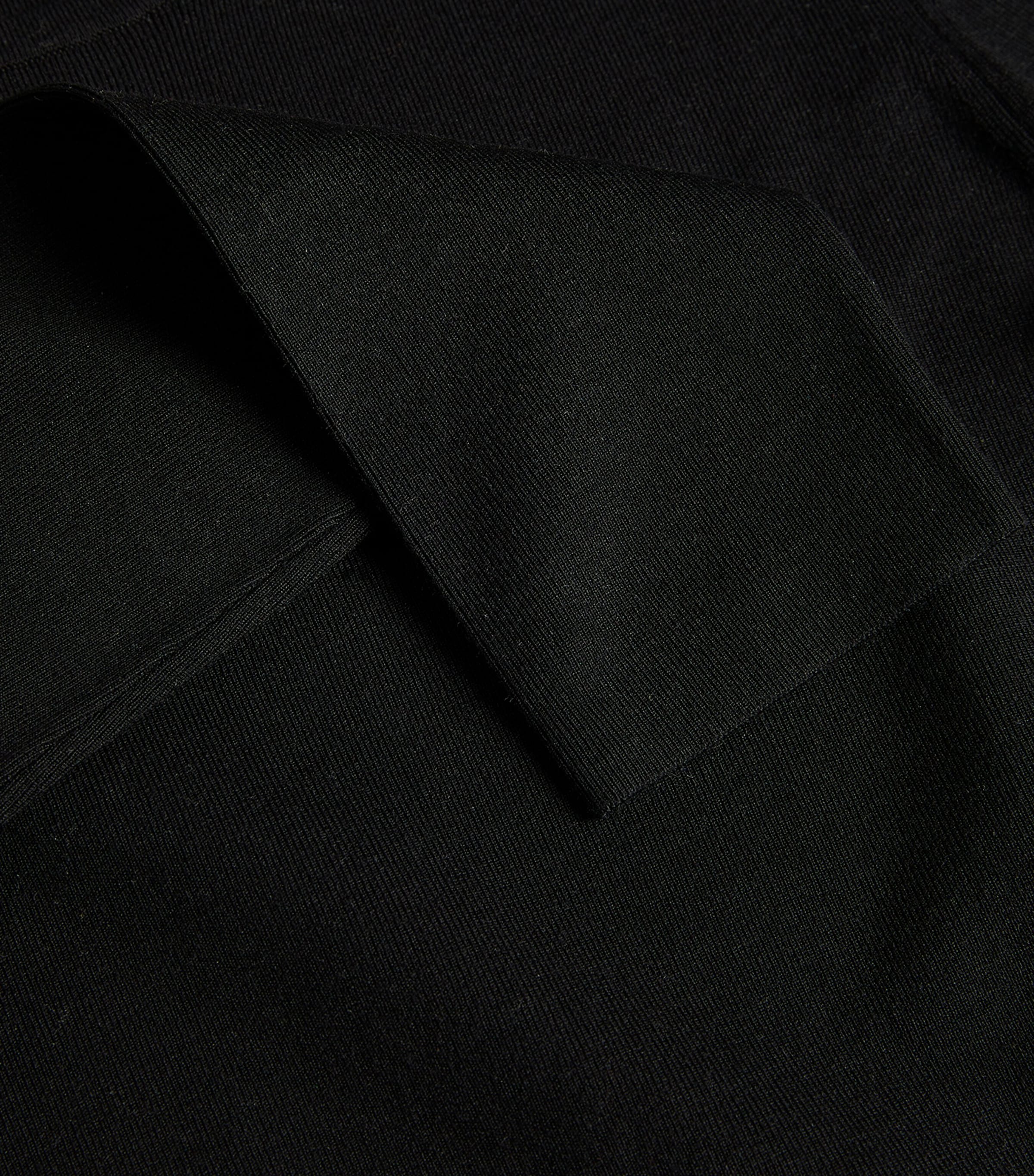 Silk Stretch Jumper BLACK Image 5