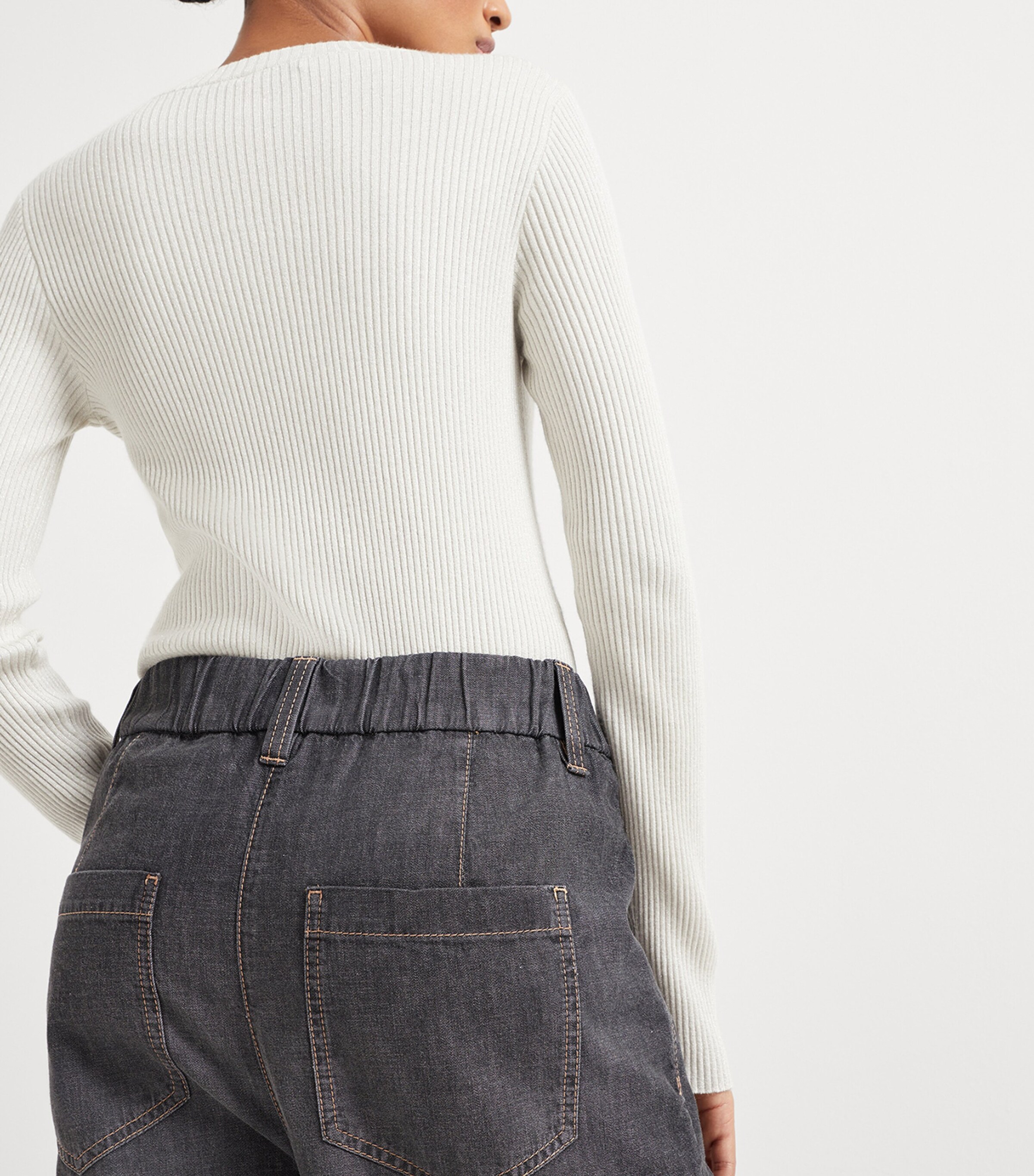 Denim Trousers C8972 Image 2