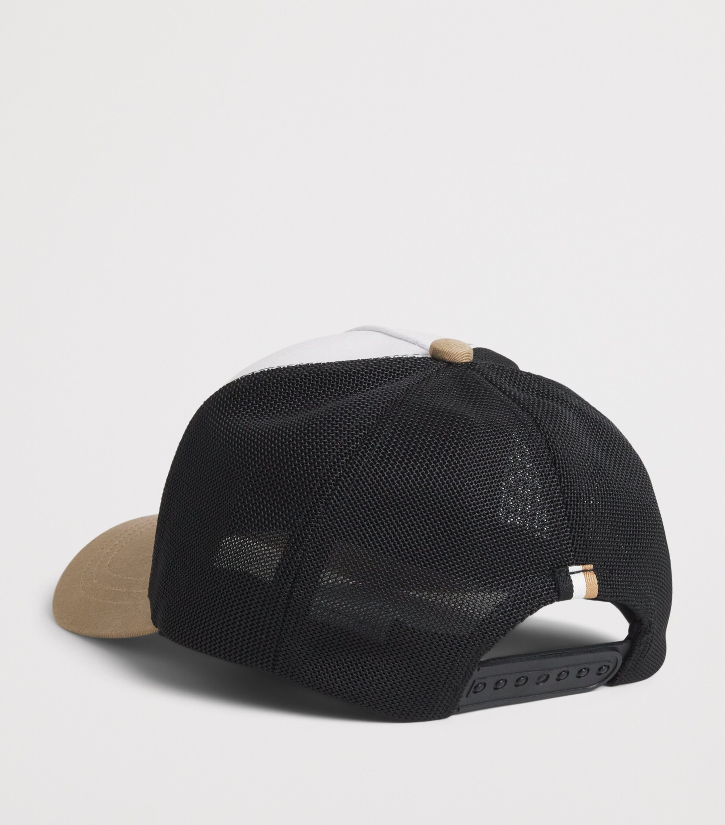 BOSS Kidswear Cotton Logo Baseball Cap Stone Image 2