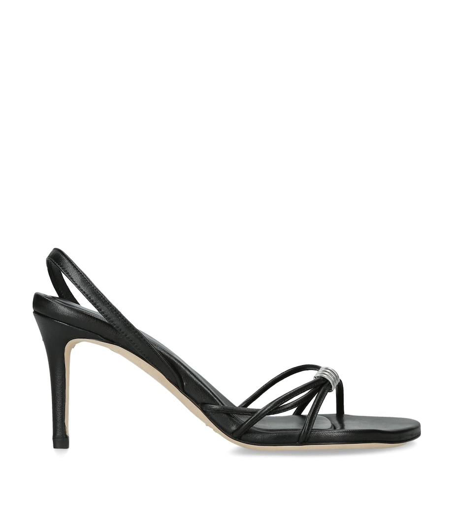 Christopher Esber black Giro slingback sandals