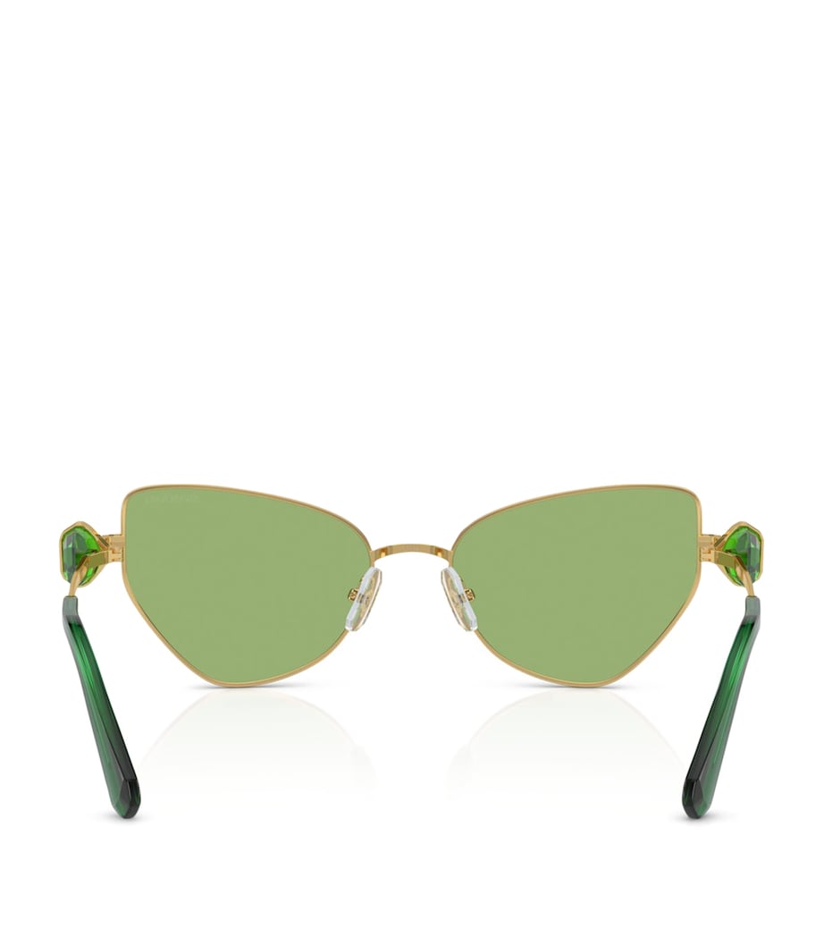Crystal-Embellished Cat-Eye Sunglasses 4004/2 Image 4