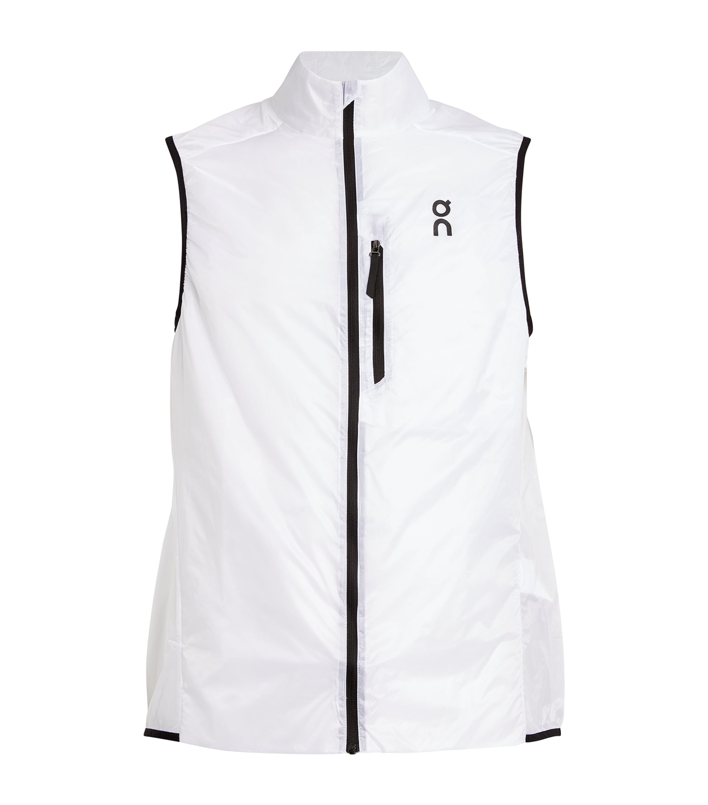 On Running Weather Gilet In White