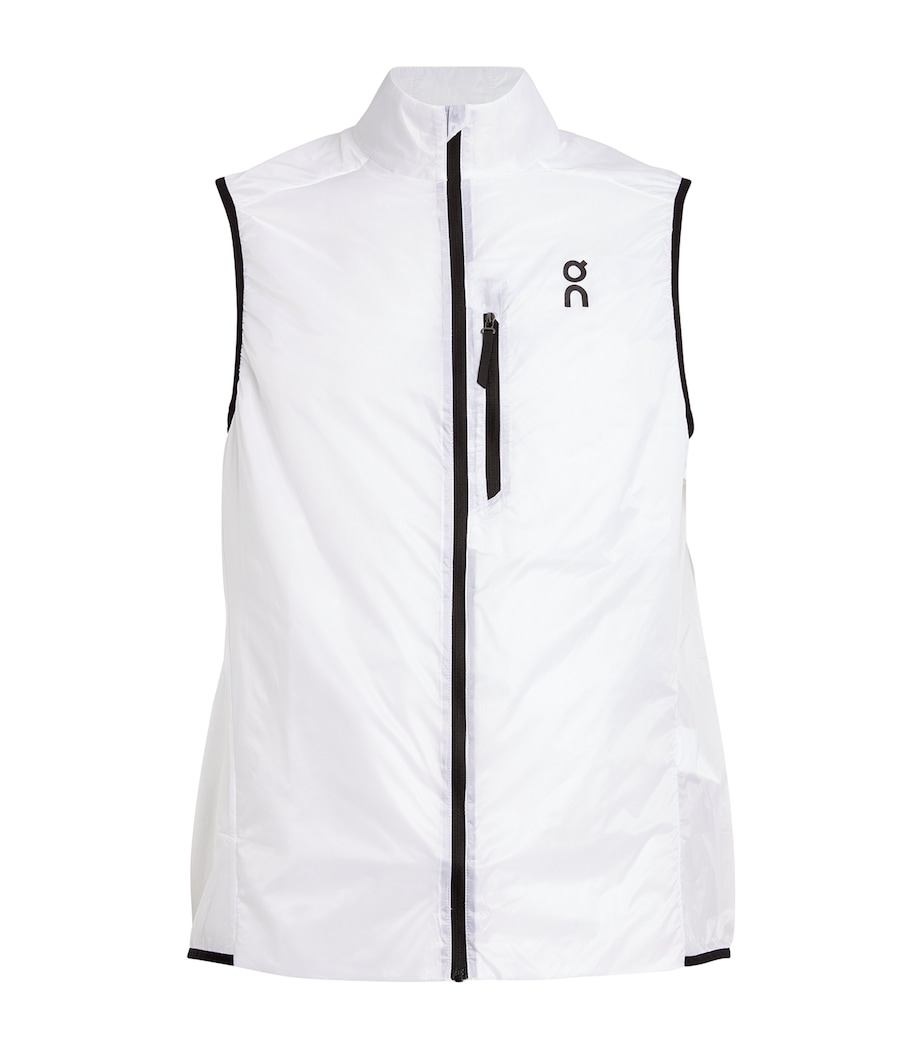Weather Gilet UNDYED-WHITE | BLACK Image 1