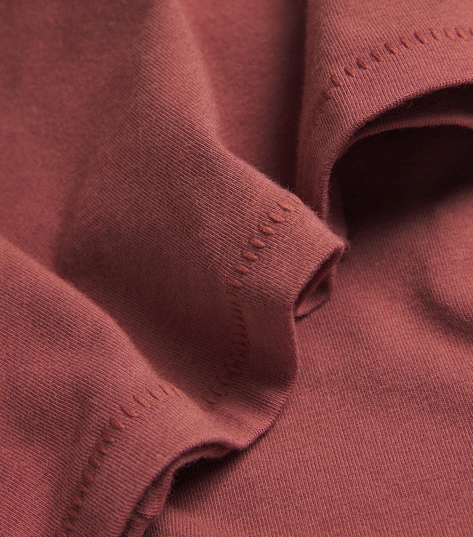 Cotton Jersey T-Shirt REDWOOD Image 5