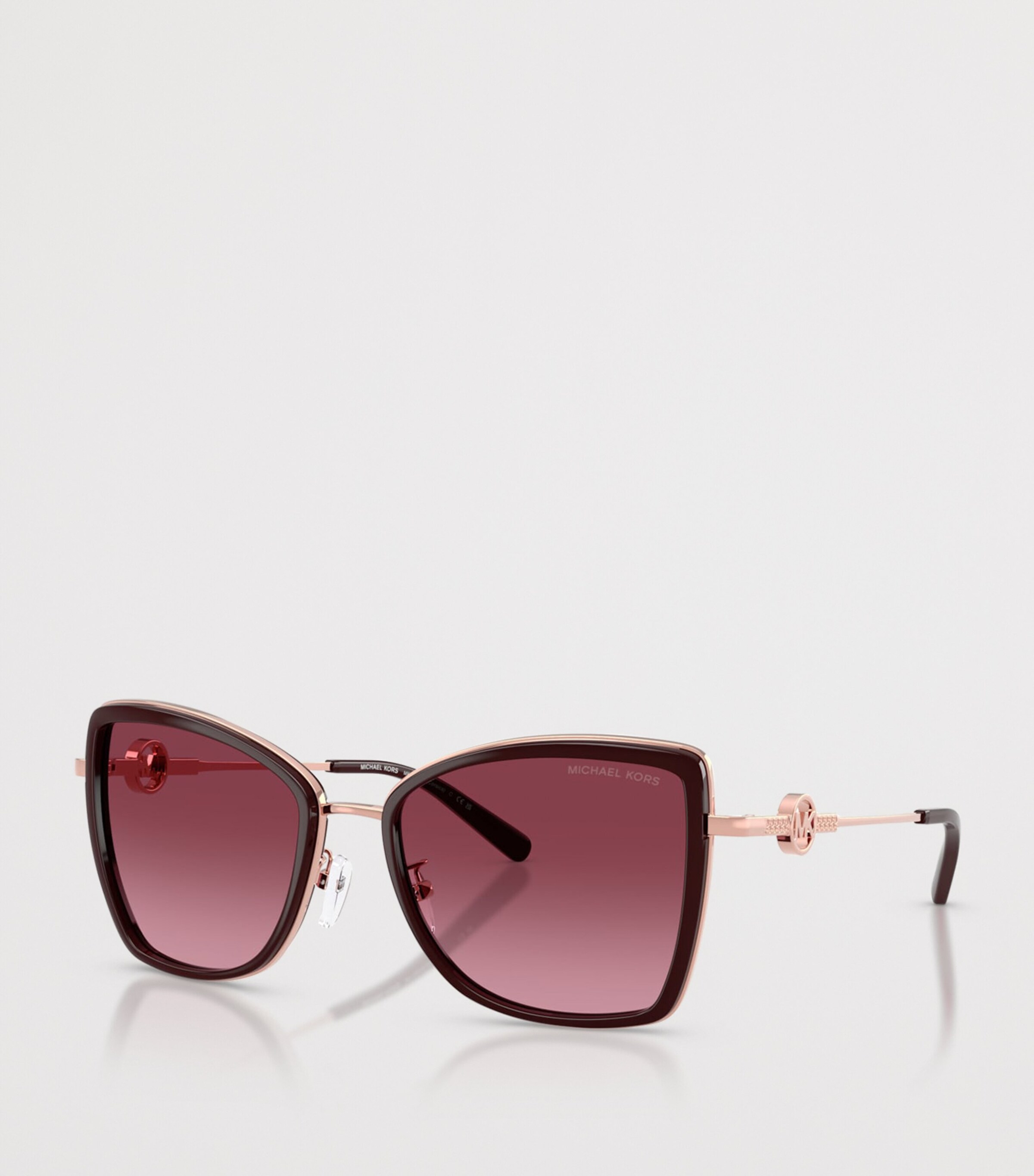 Michael Kors Corsica Butterfly Sunglasses Gold Image 2