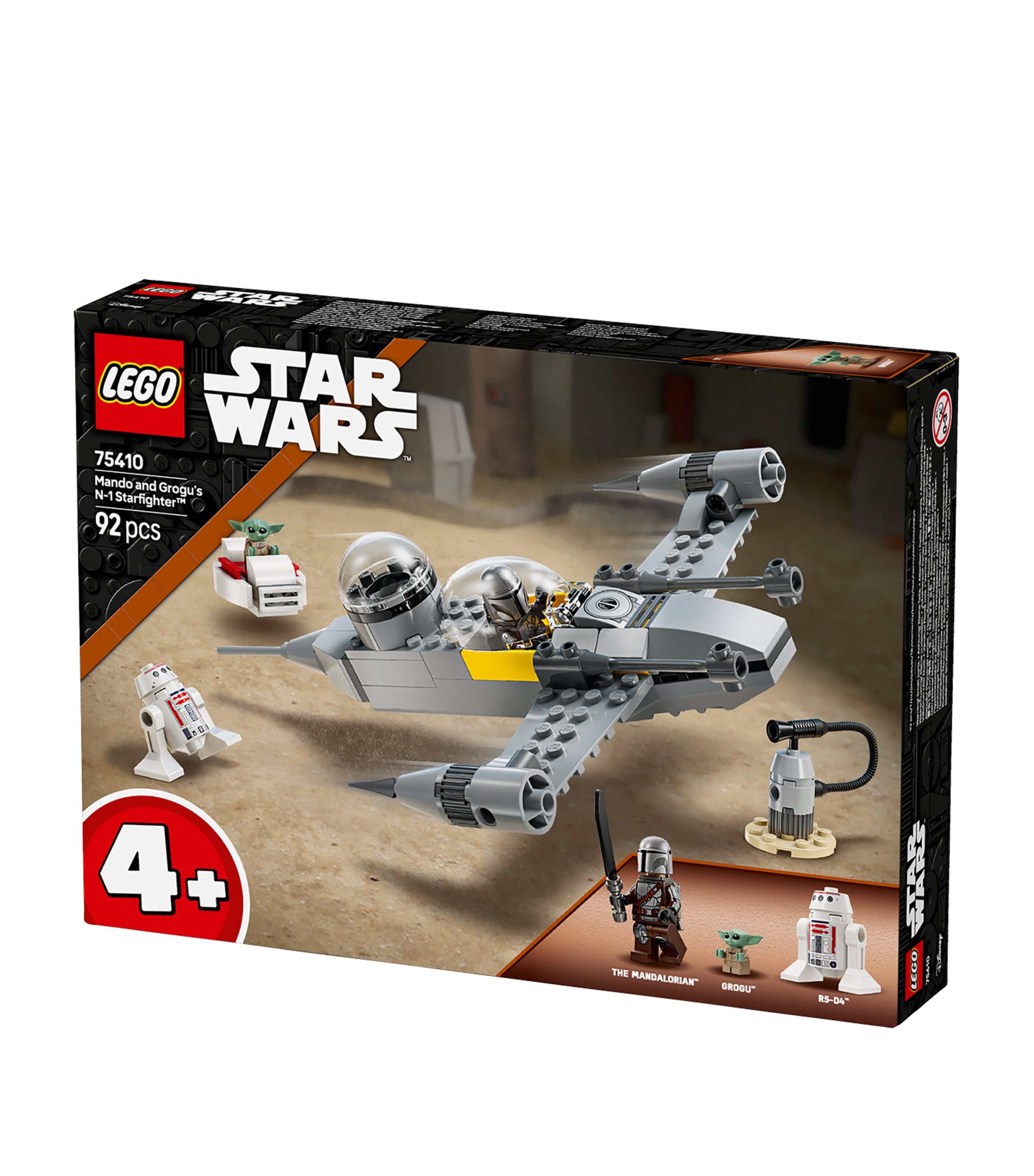 Lego Star Wars Mando and Grogu’s N-1 Starfighter Set 75410 Image 3