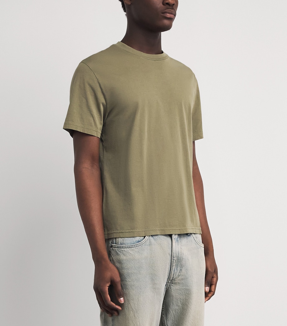 FRAME Mens Cotton T-Shirt Anbg Image 4